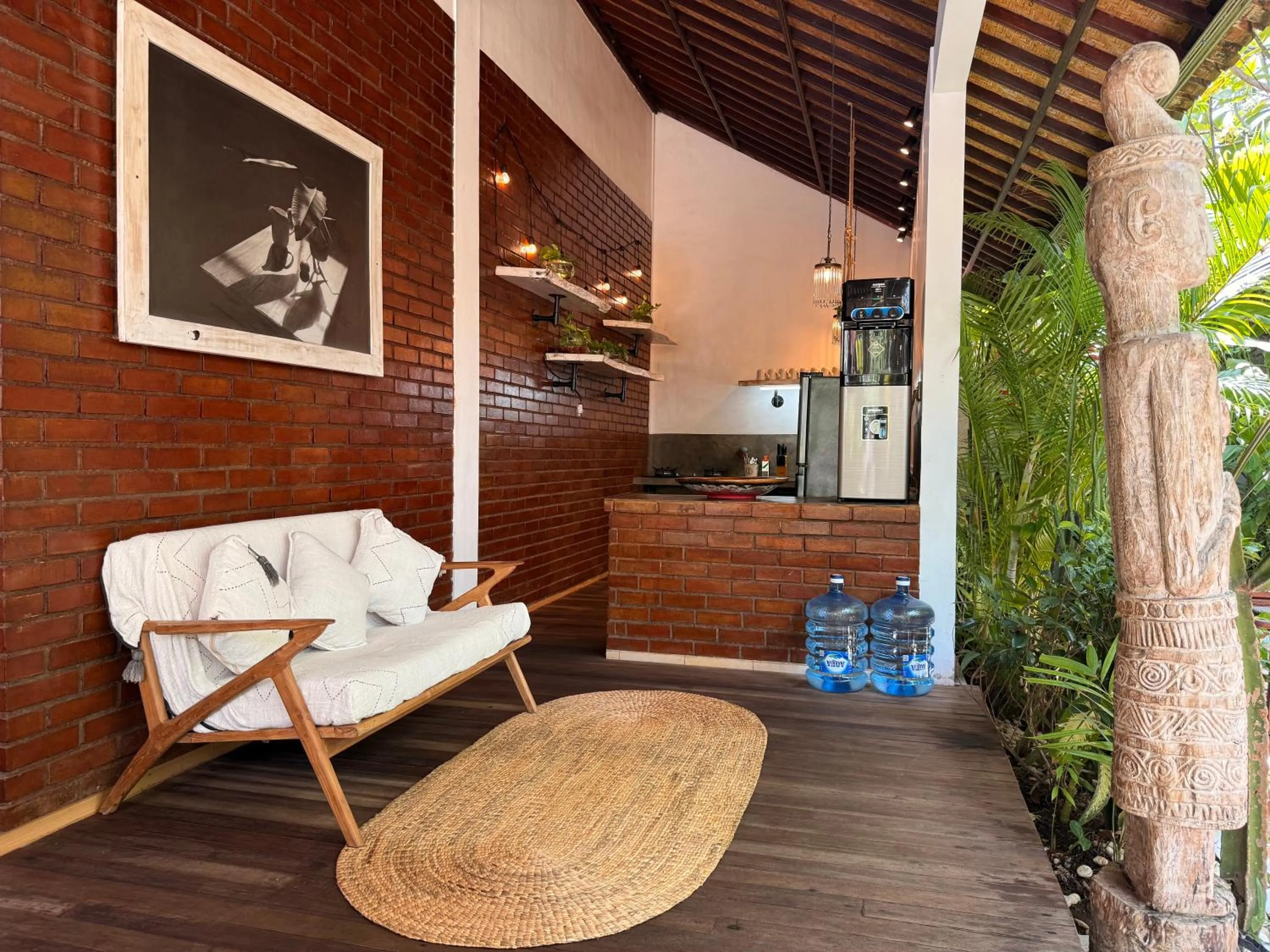 Patio in Smiling Cactus Villas Seminyak