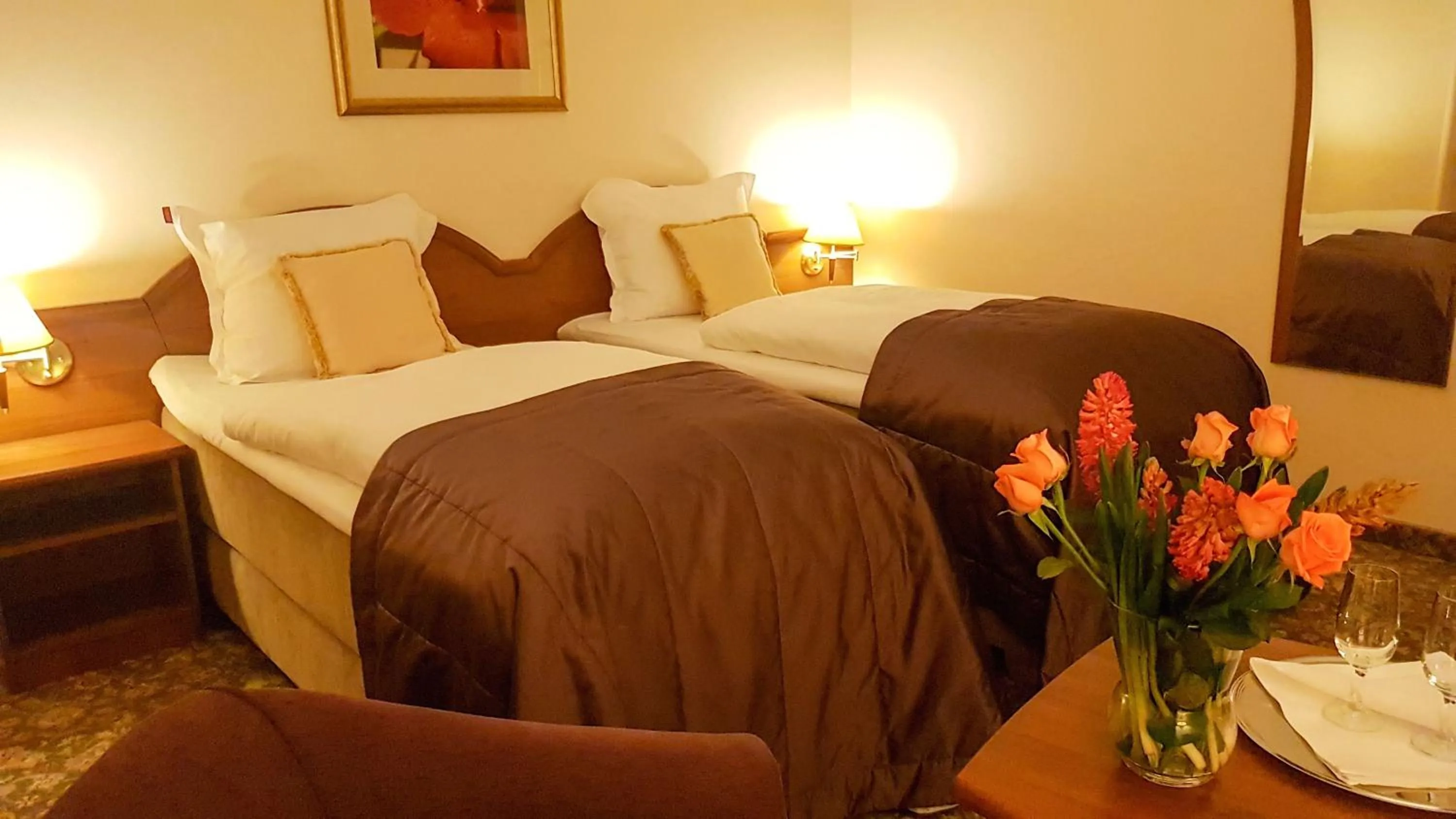 Bed in Hotel Amaryllis