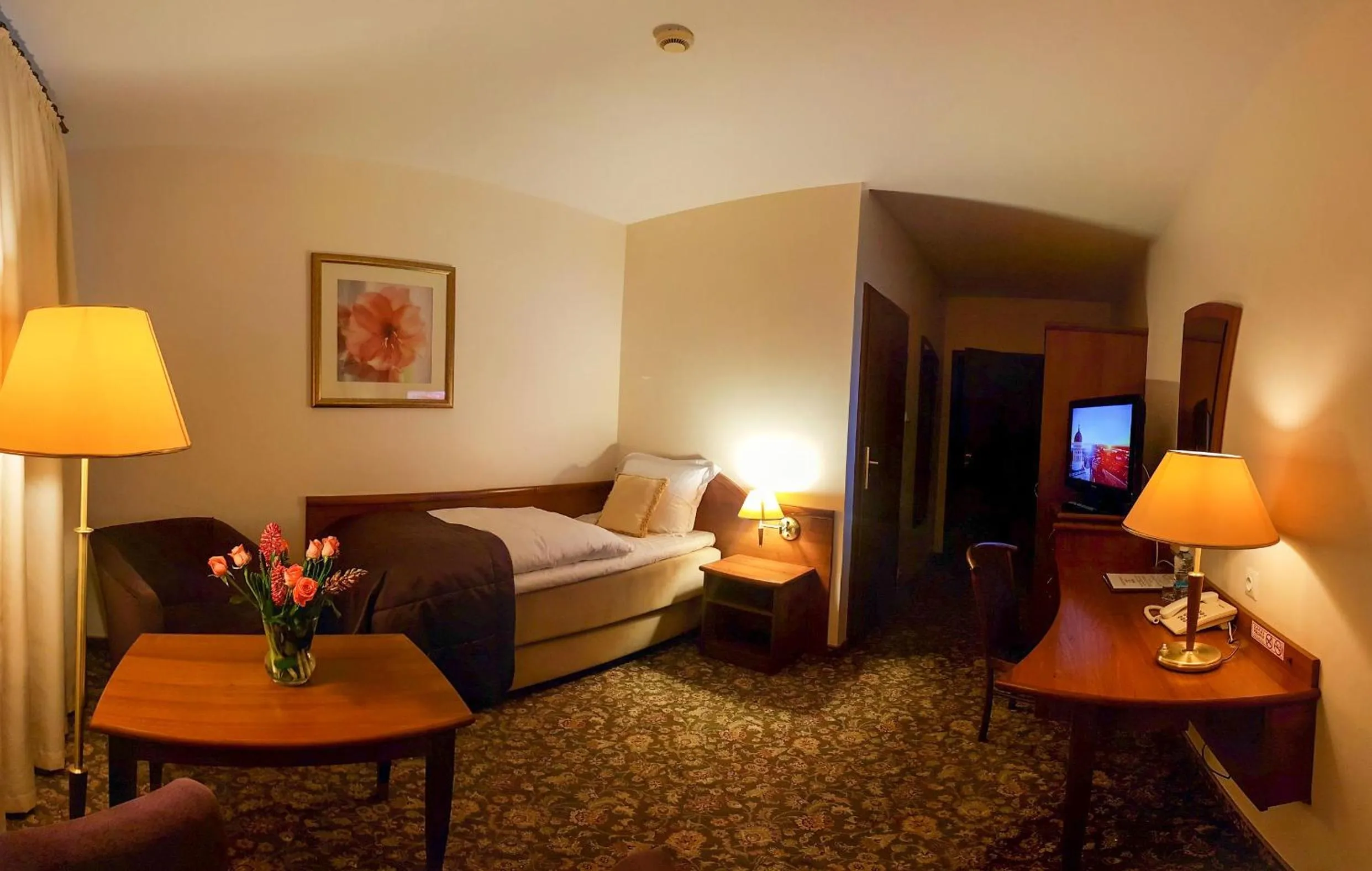 Bed in Hotel Amaryllis