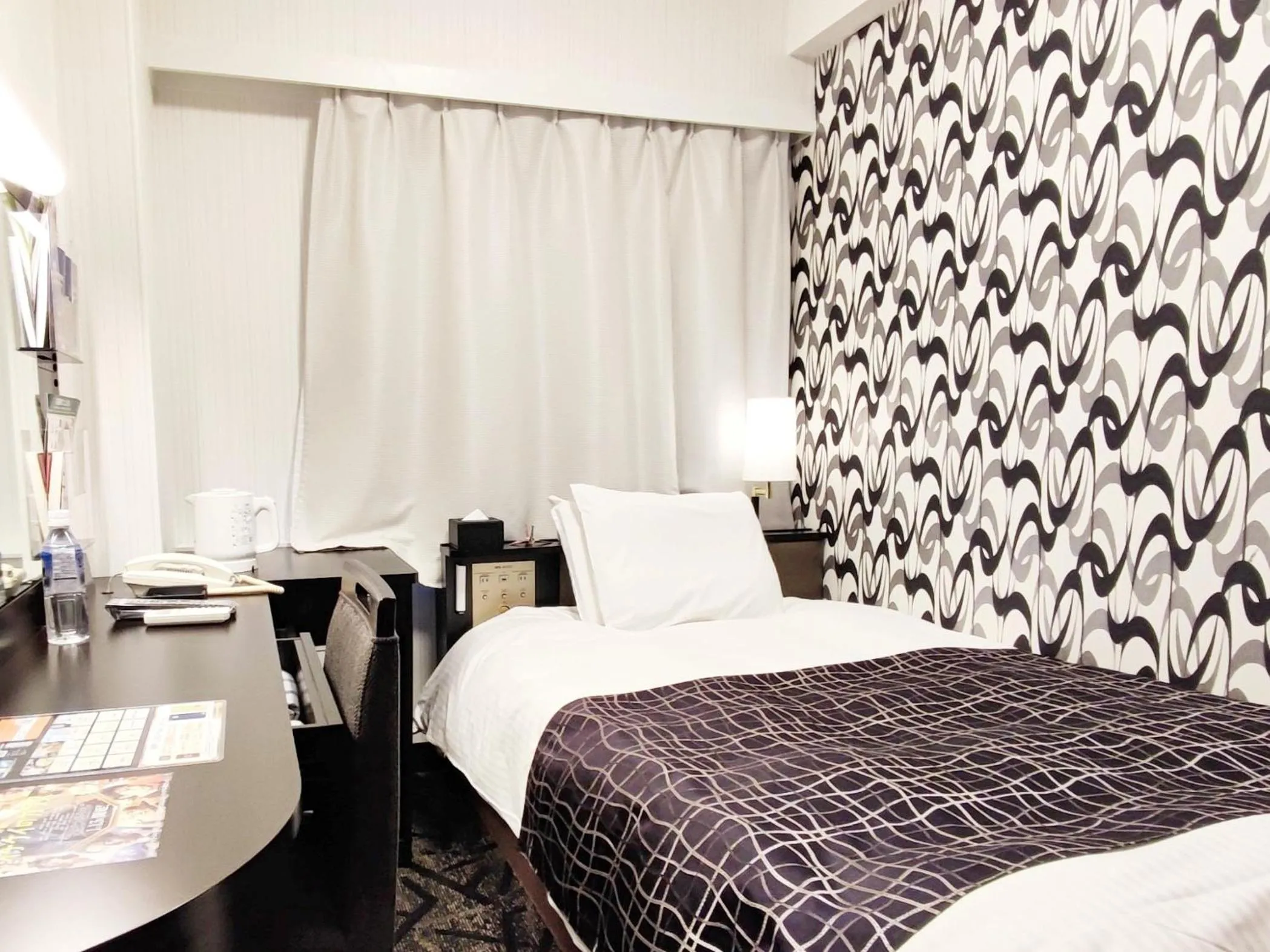 Photo of the whole room, Bed in APA Hotel Niigata