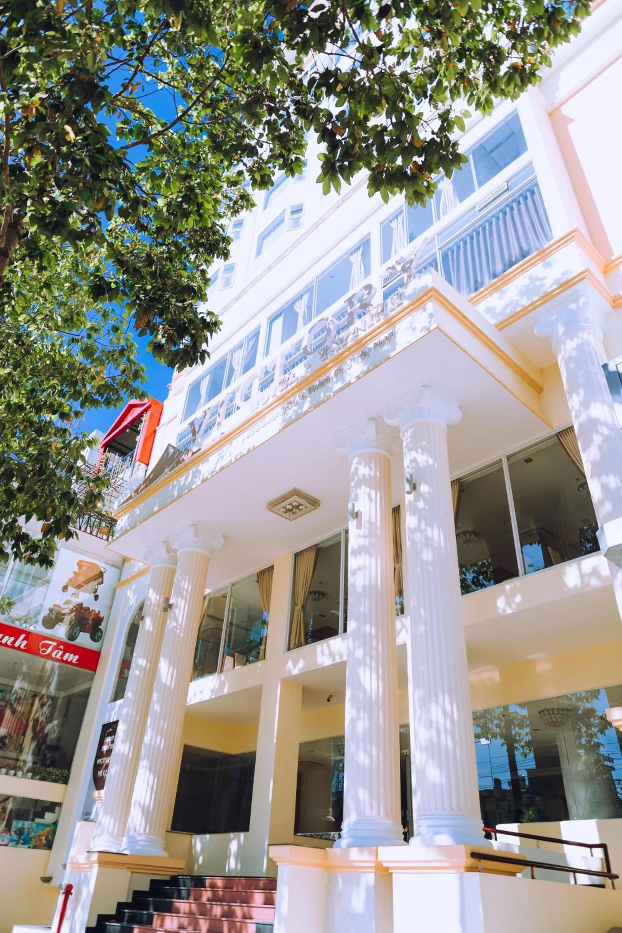 Facade/entrance in Victory Hotel Tây Ninh