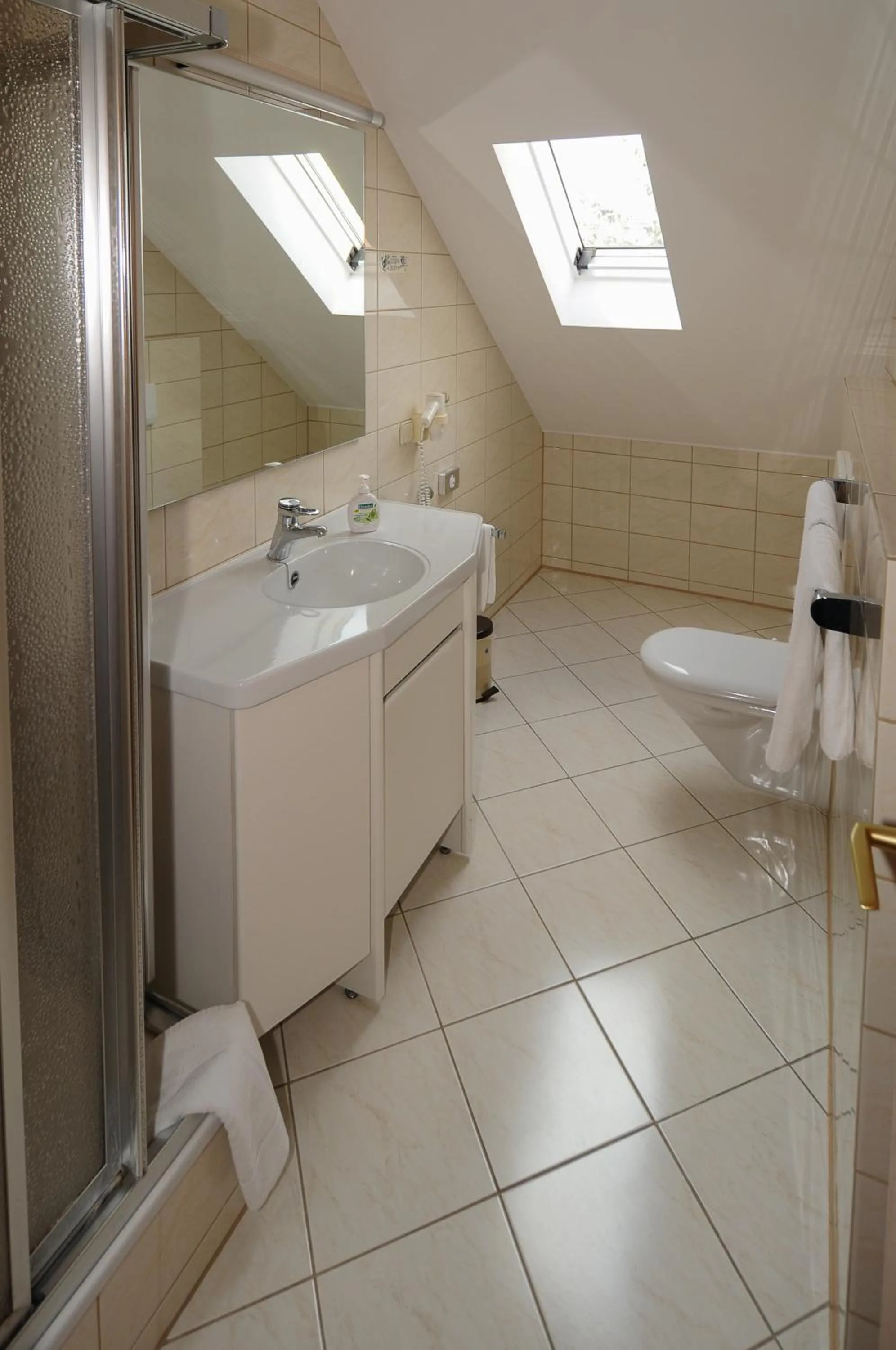 Shower in Alfa Apartment Hotel