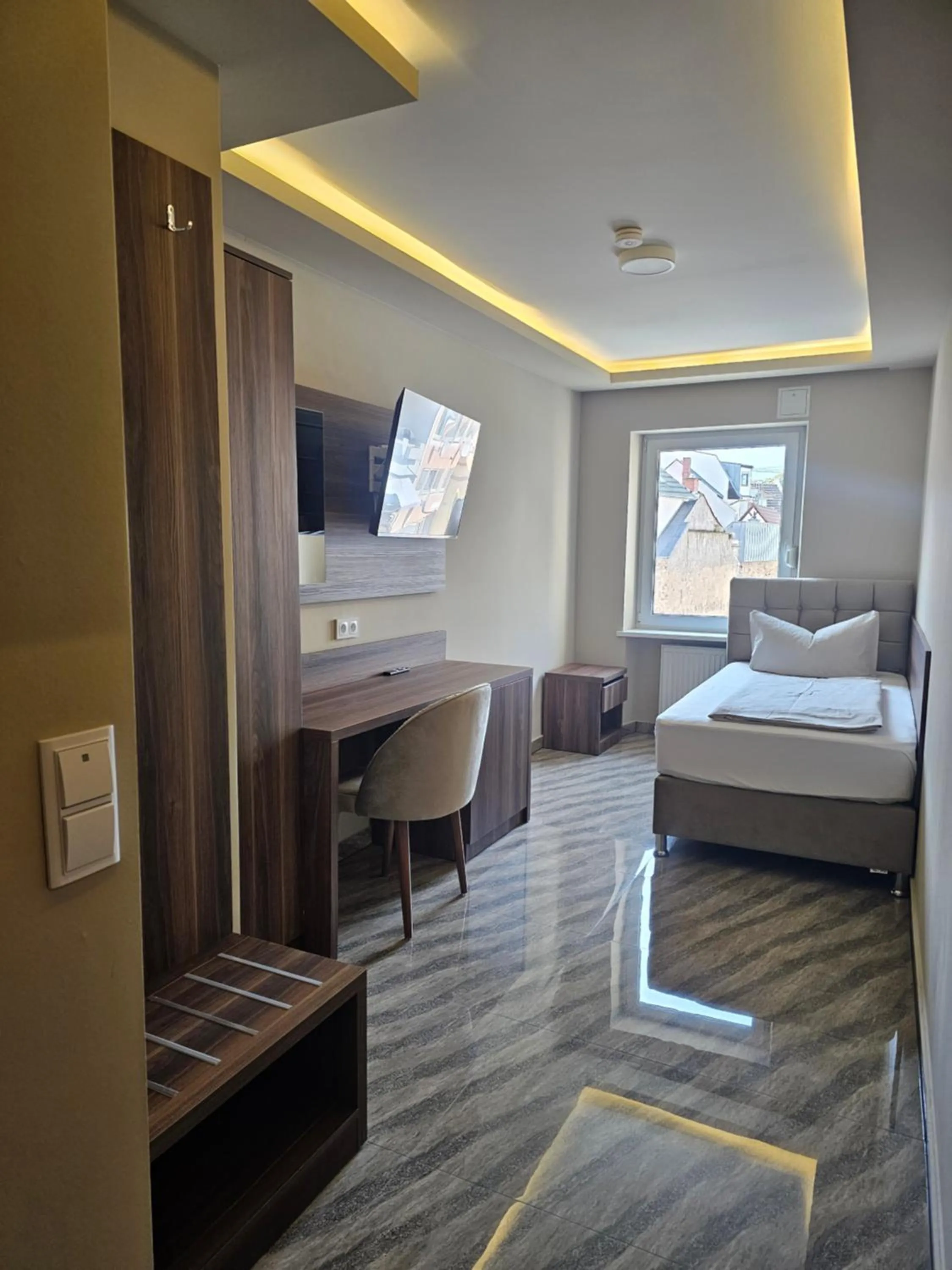 Bedroom, Bed in Hotel City Faber