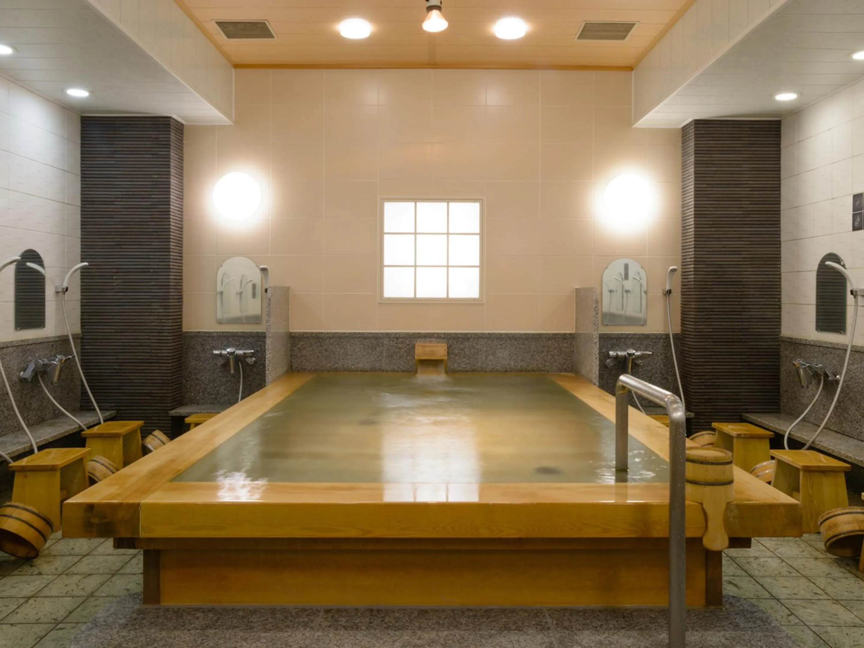 Open Air Bath in Ryokan Kohro