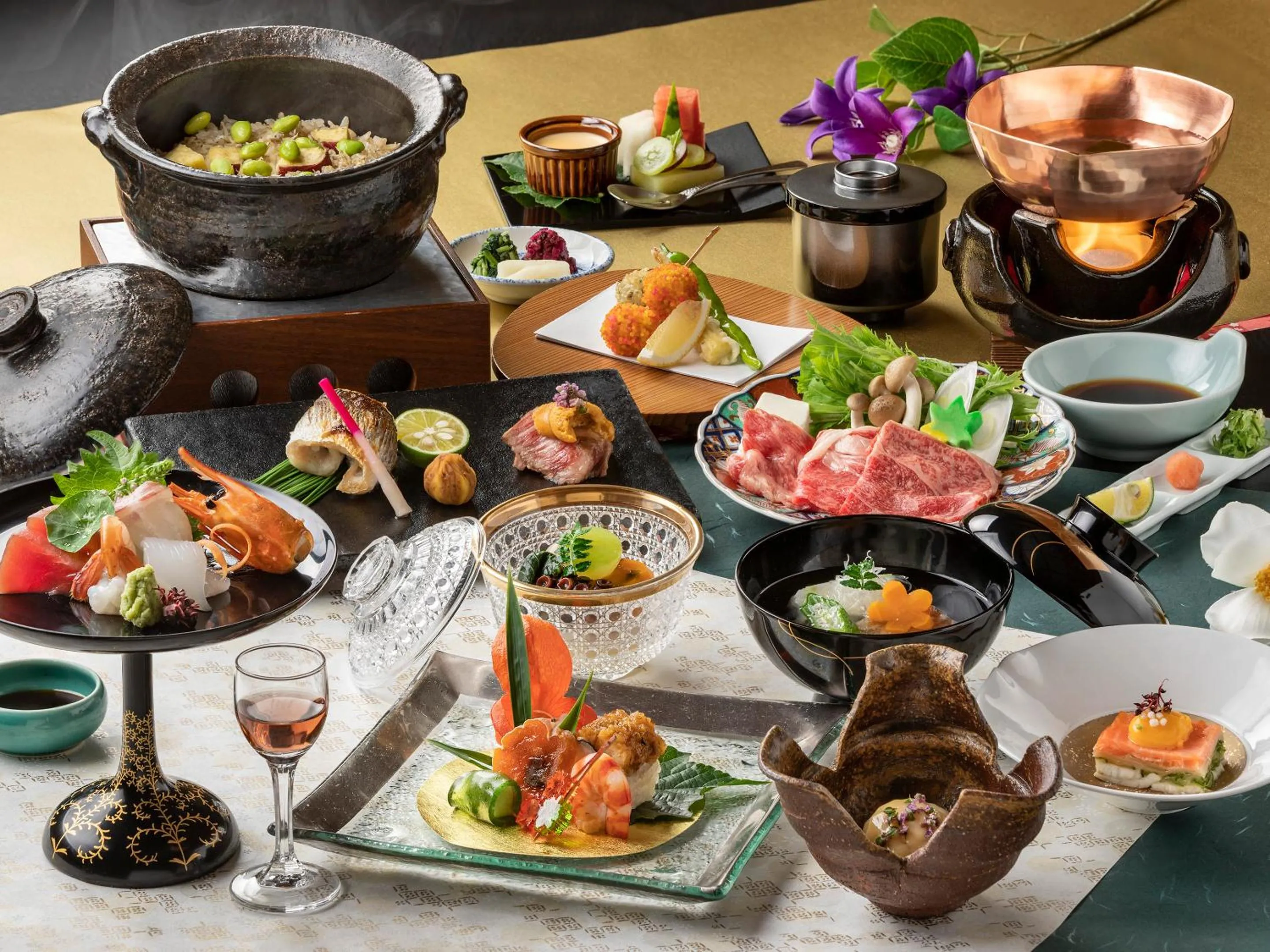 Food close-up in Ryokan Kohro