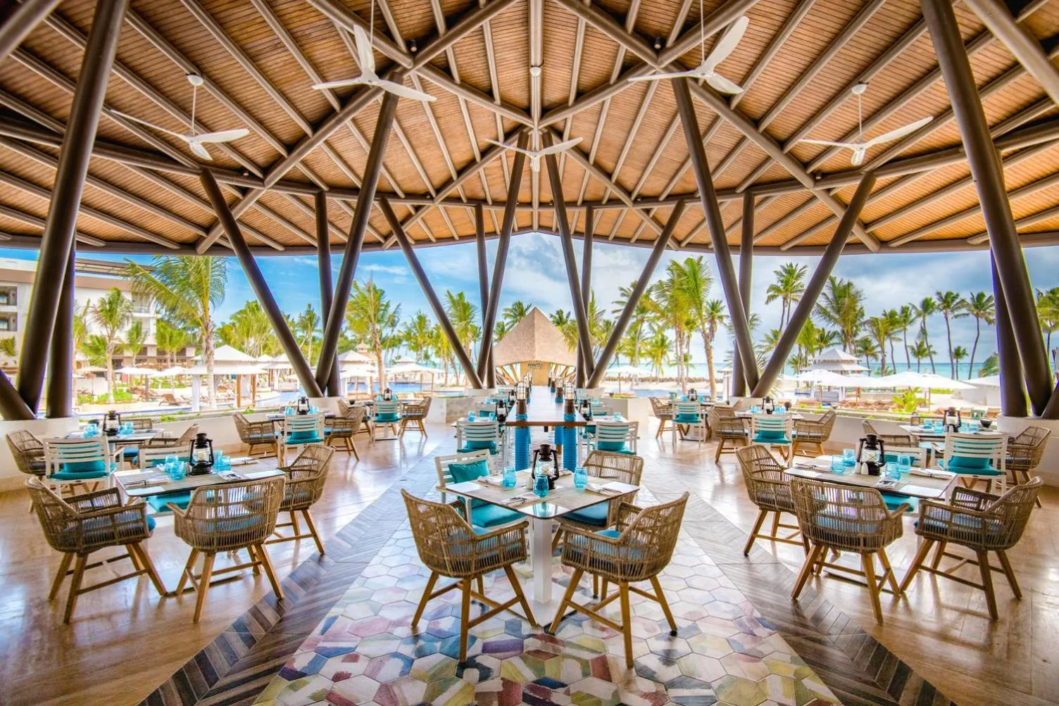 Dining area in Hyatt Zilara Cap Cana - Adults Only