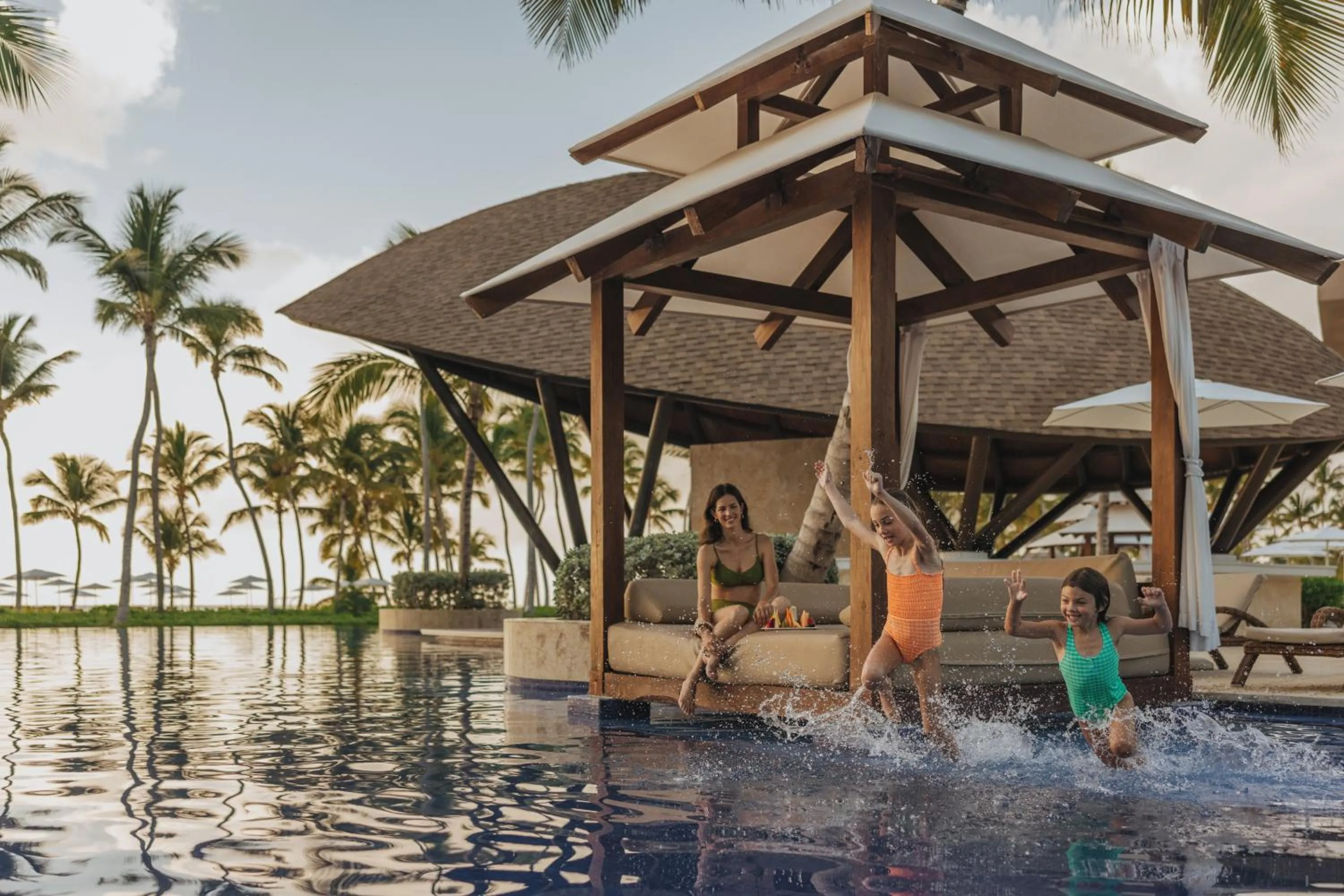 Swimming pool in Hyatt Ziva Cap Cana