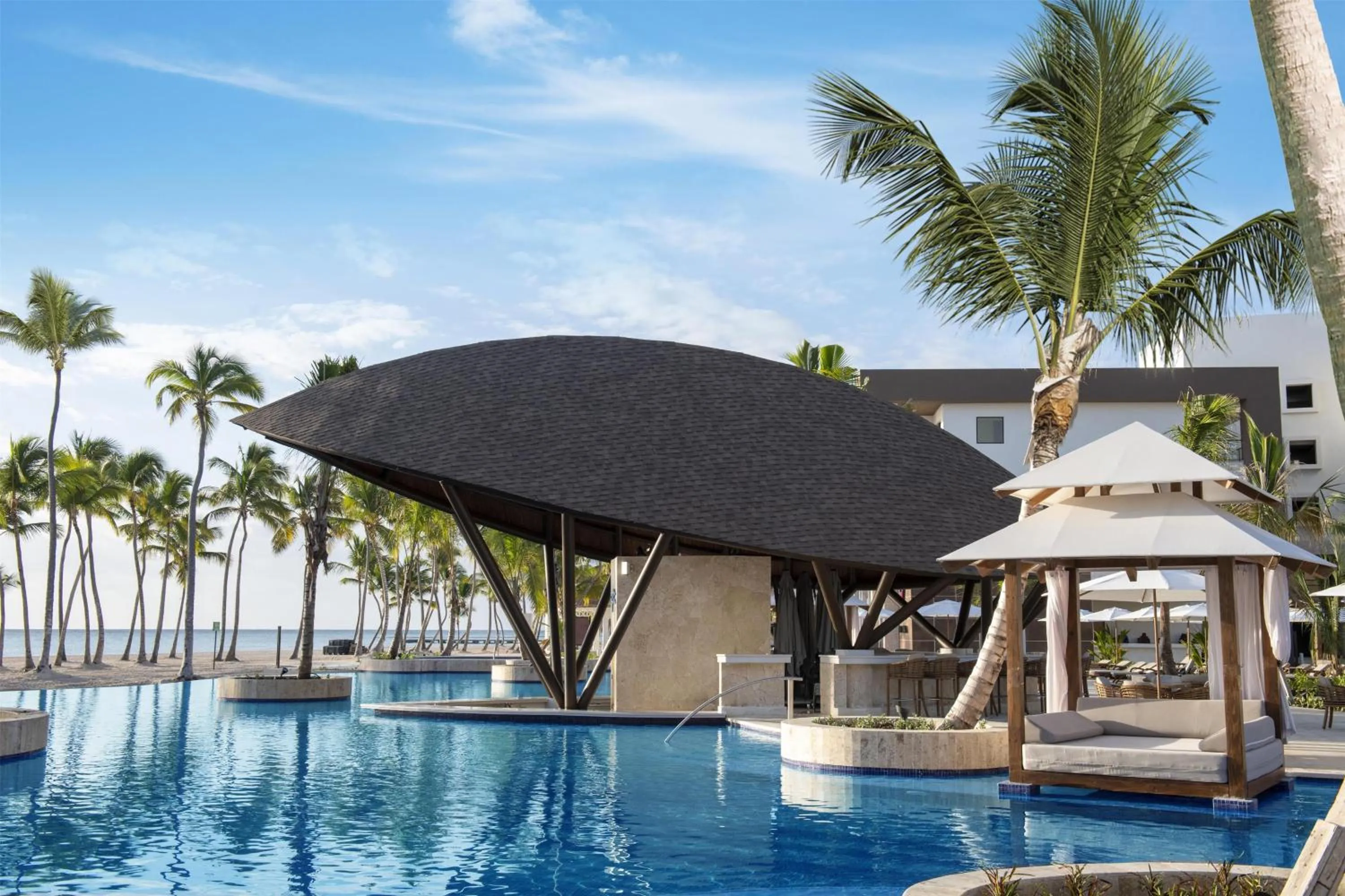 Swimming pool in Hyatt Ziva Cap Cana