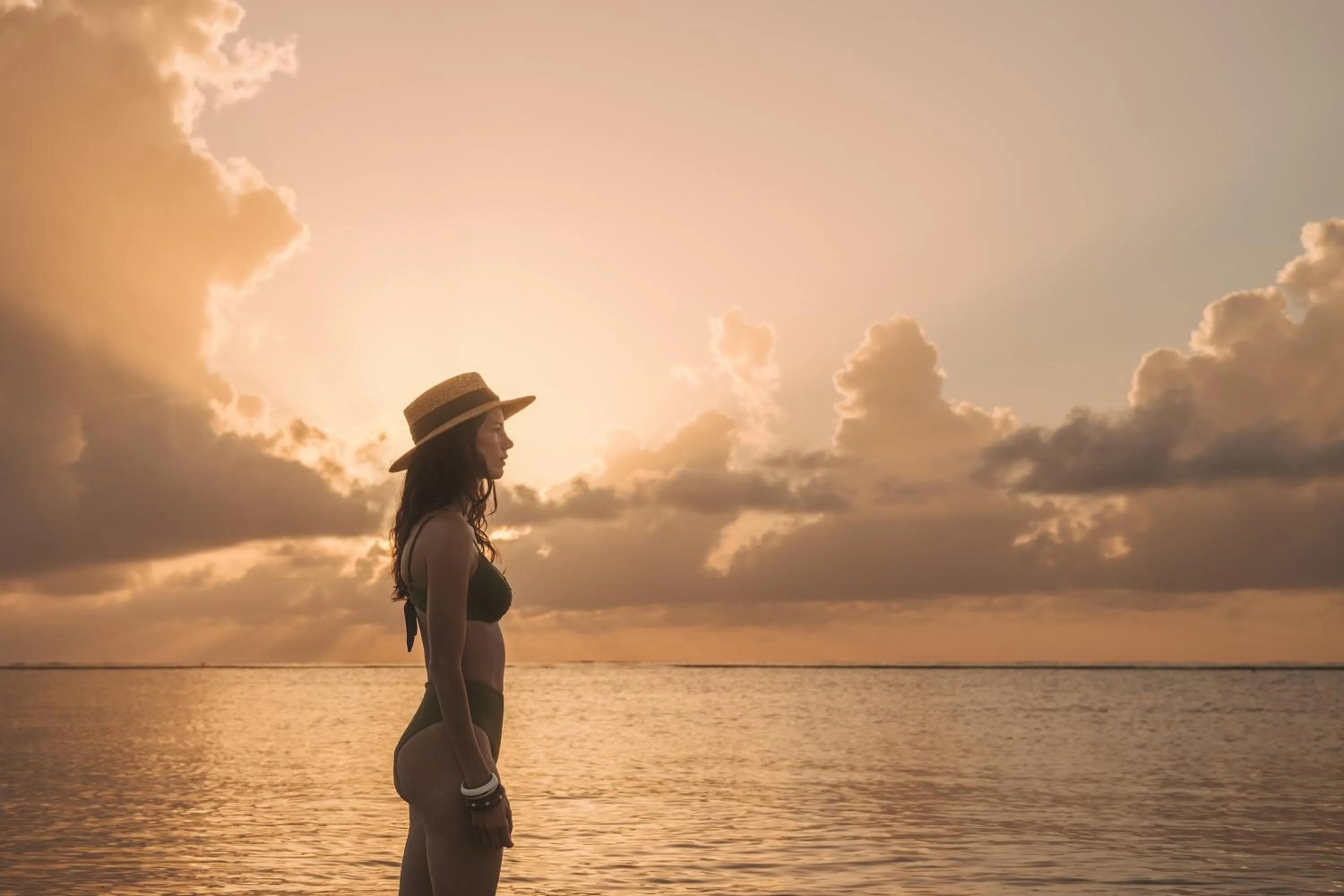 Sunset in Hyatt Ziva Cap Cana