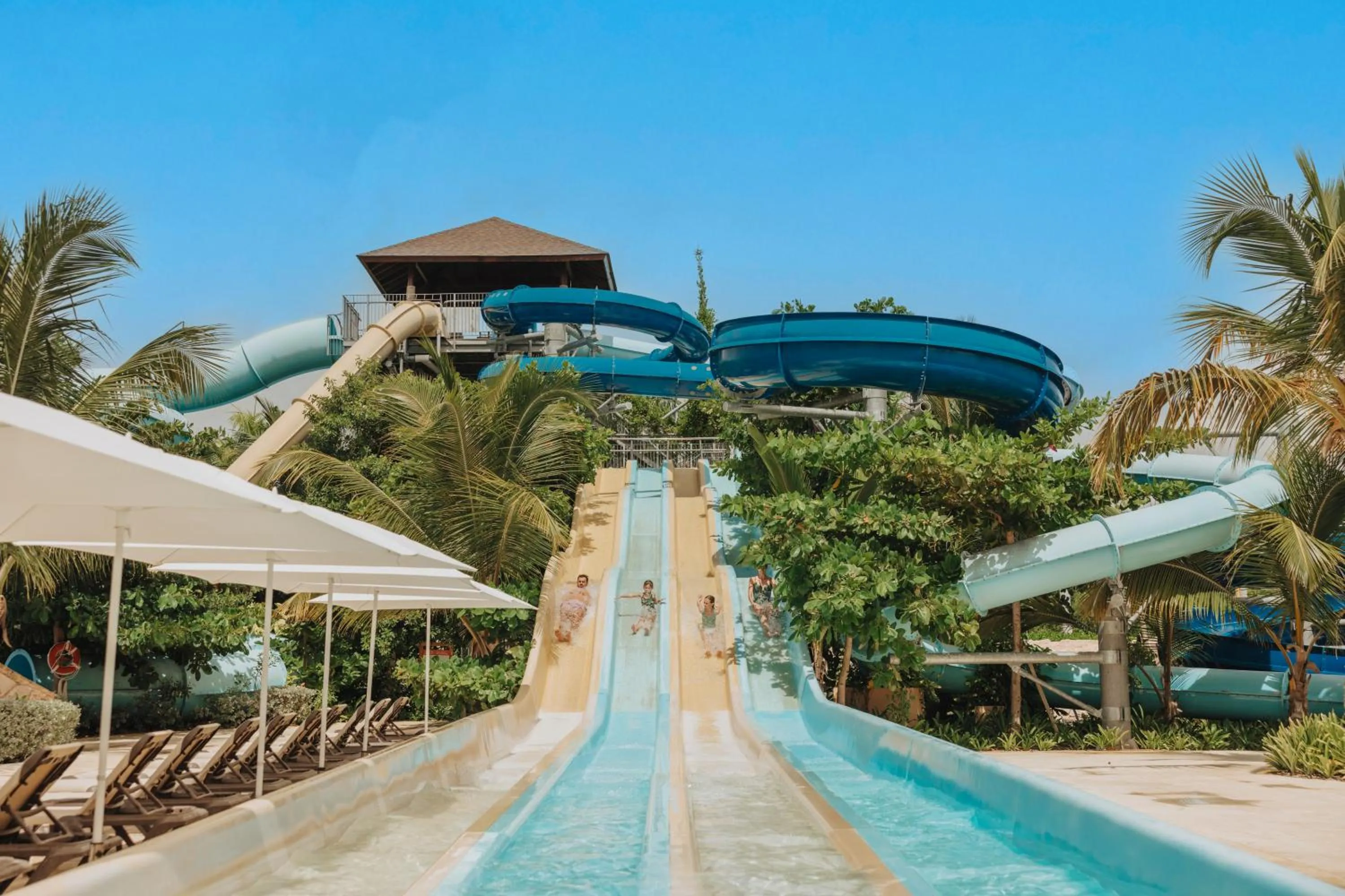 Aqua park in Hyatt Ziva Cap Cana
