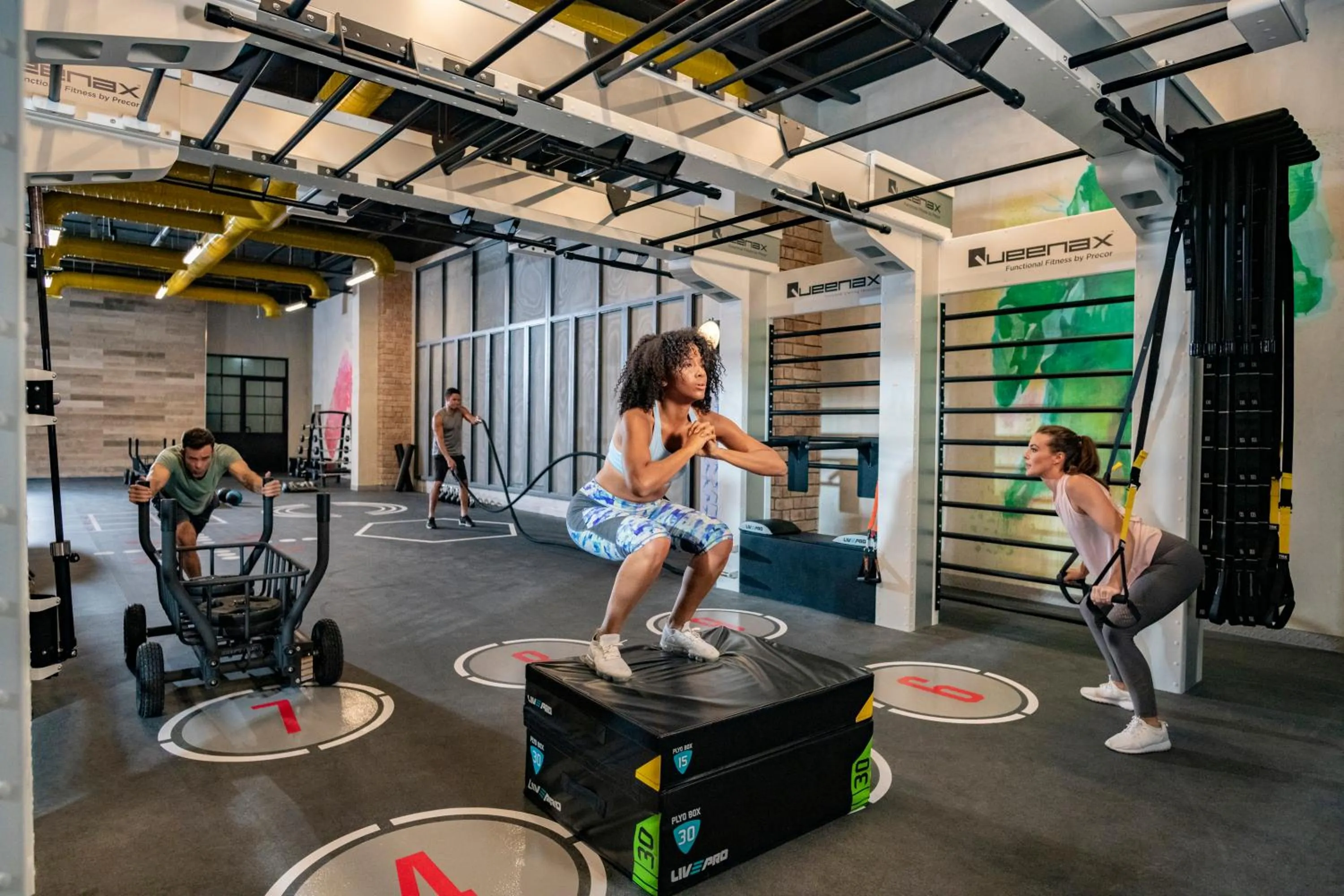 Fitness centre/facilities in Hyatt Ziva Cap Cana