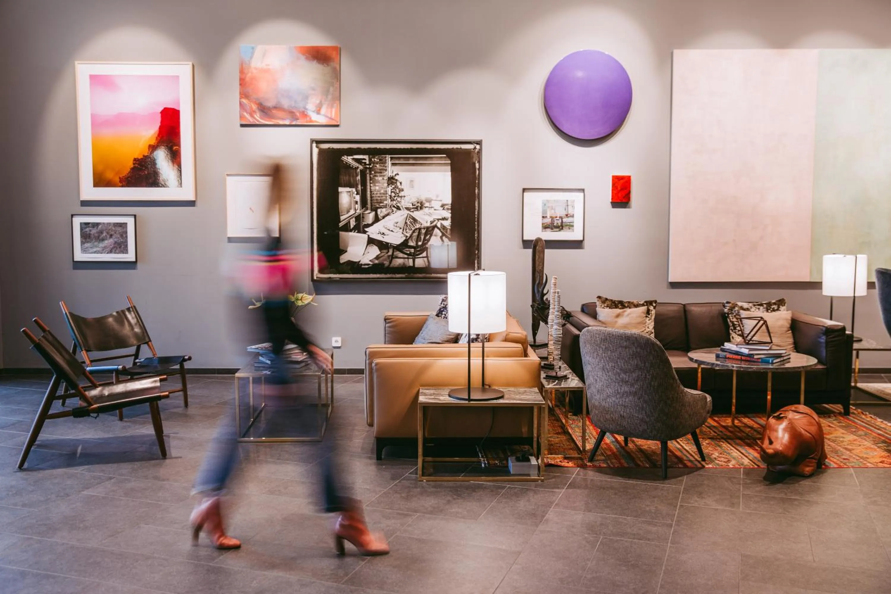 Lobby or reception in Andaz Vienna Am Belvedere, By Hyatt