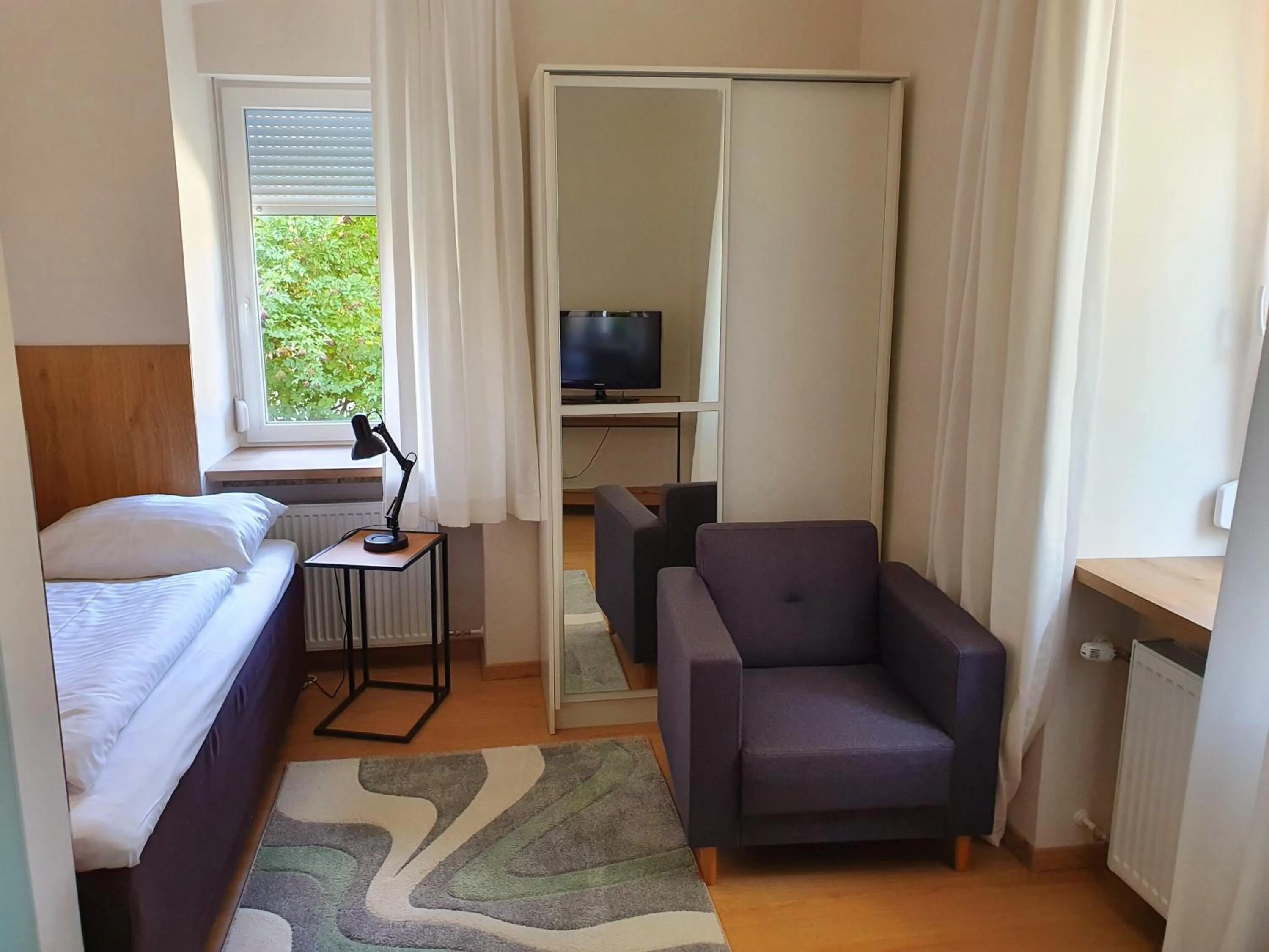 Bed in Hotel Hotwagner