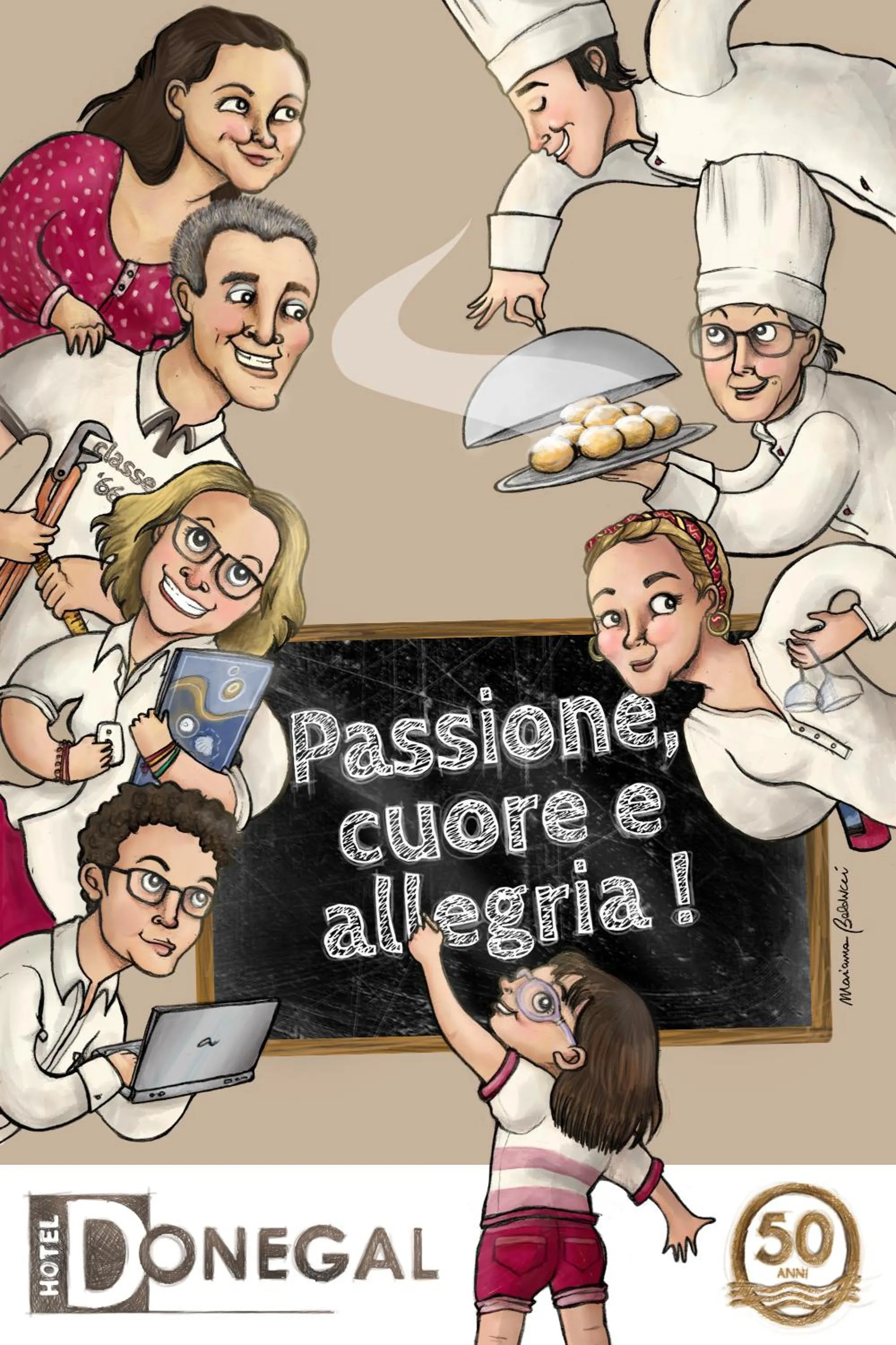 Staff in Hotel Donegal