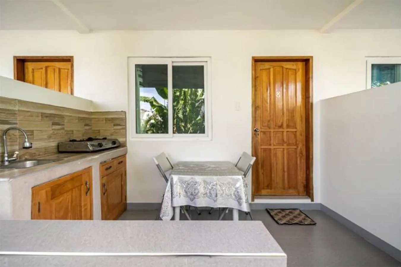 Seating area in Beyond Island