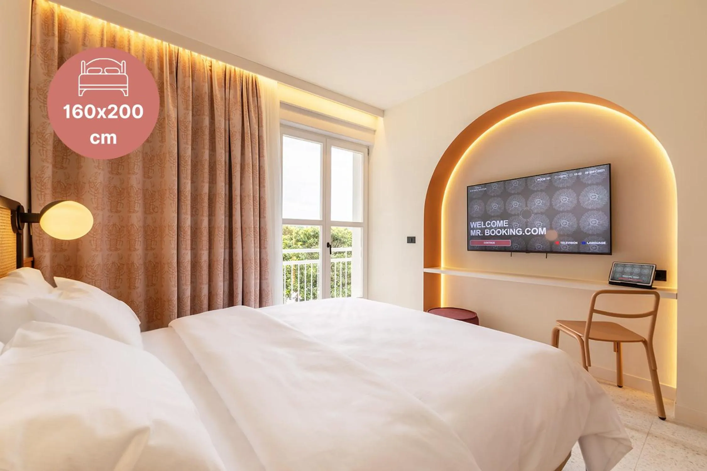 Bed in Hotel Grand Koper