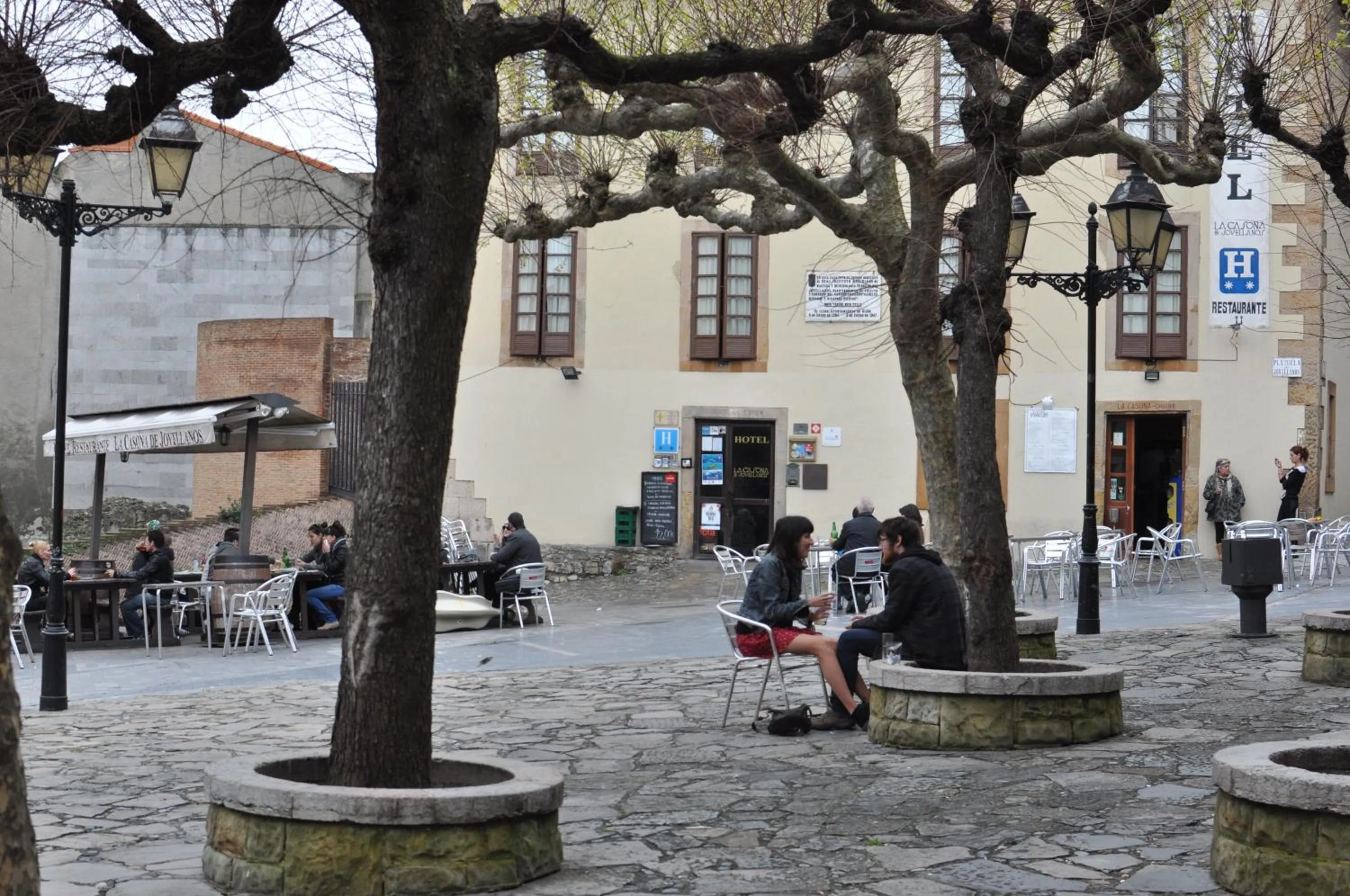 Facade/entrance in La Casona de Jovellanos