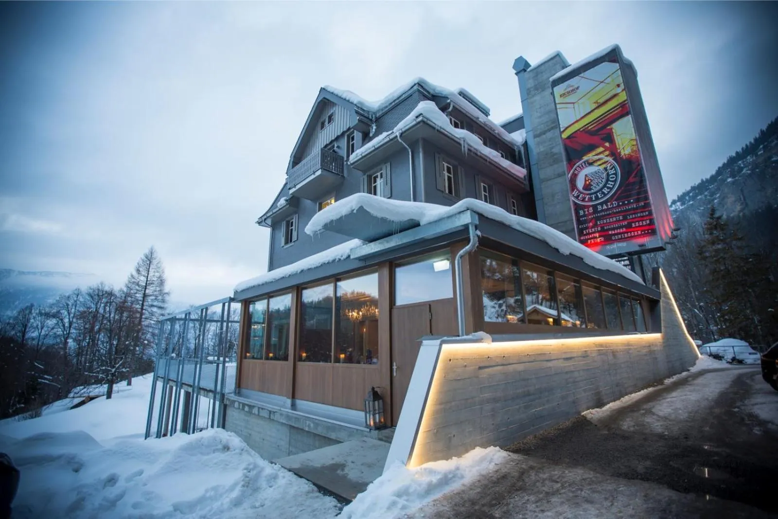 Property building in Apart Hotel Wetterhorn