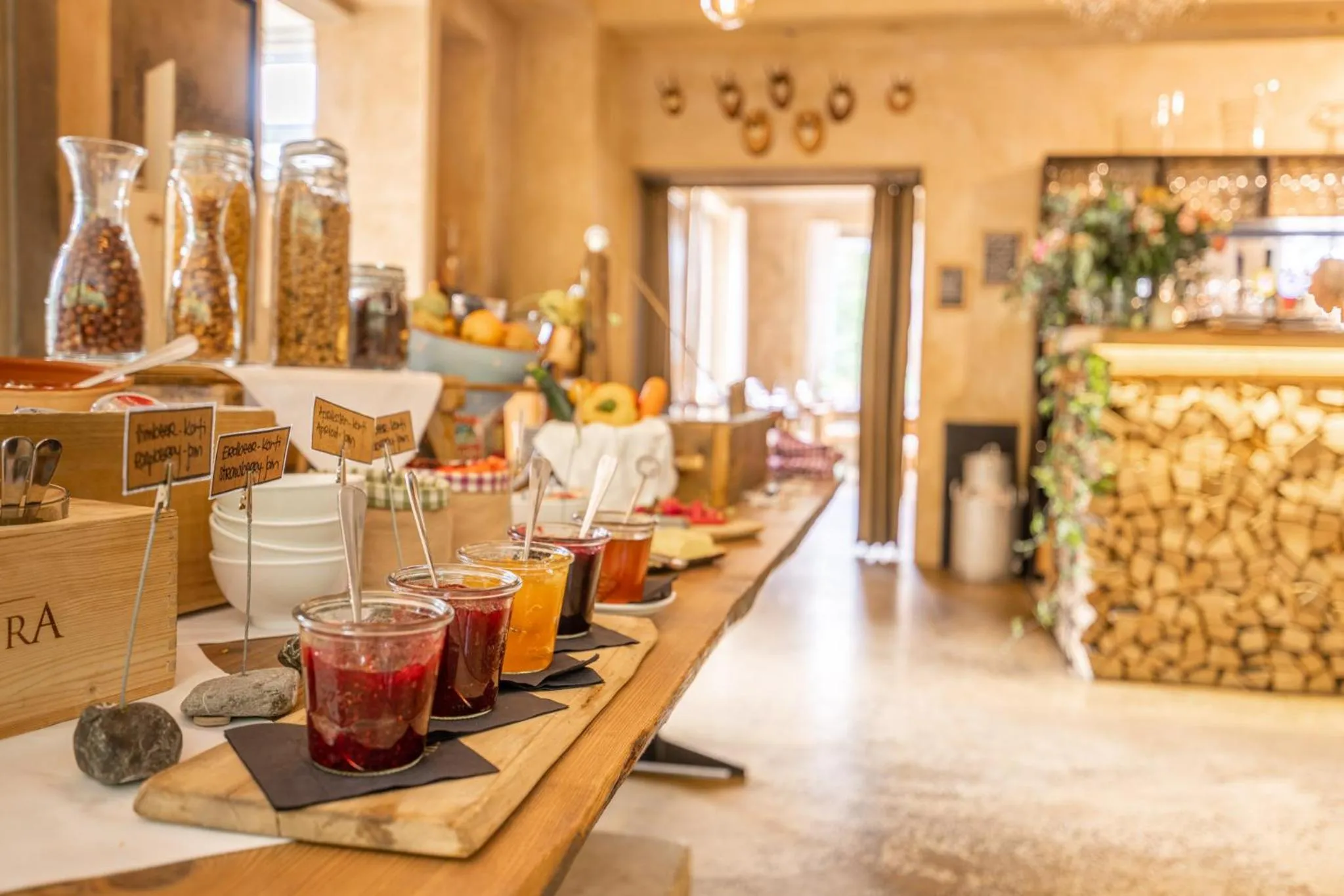 Breakfast in Apart Hotel Wetterhorn