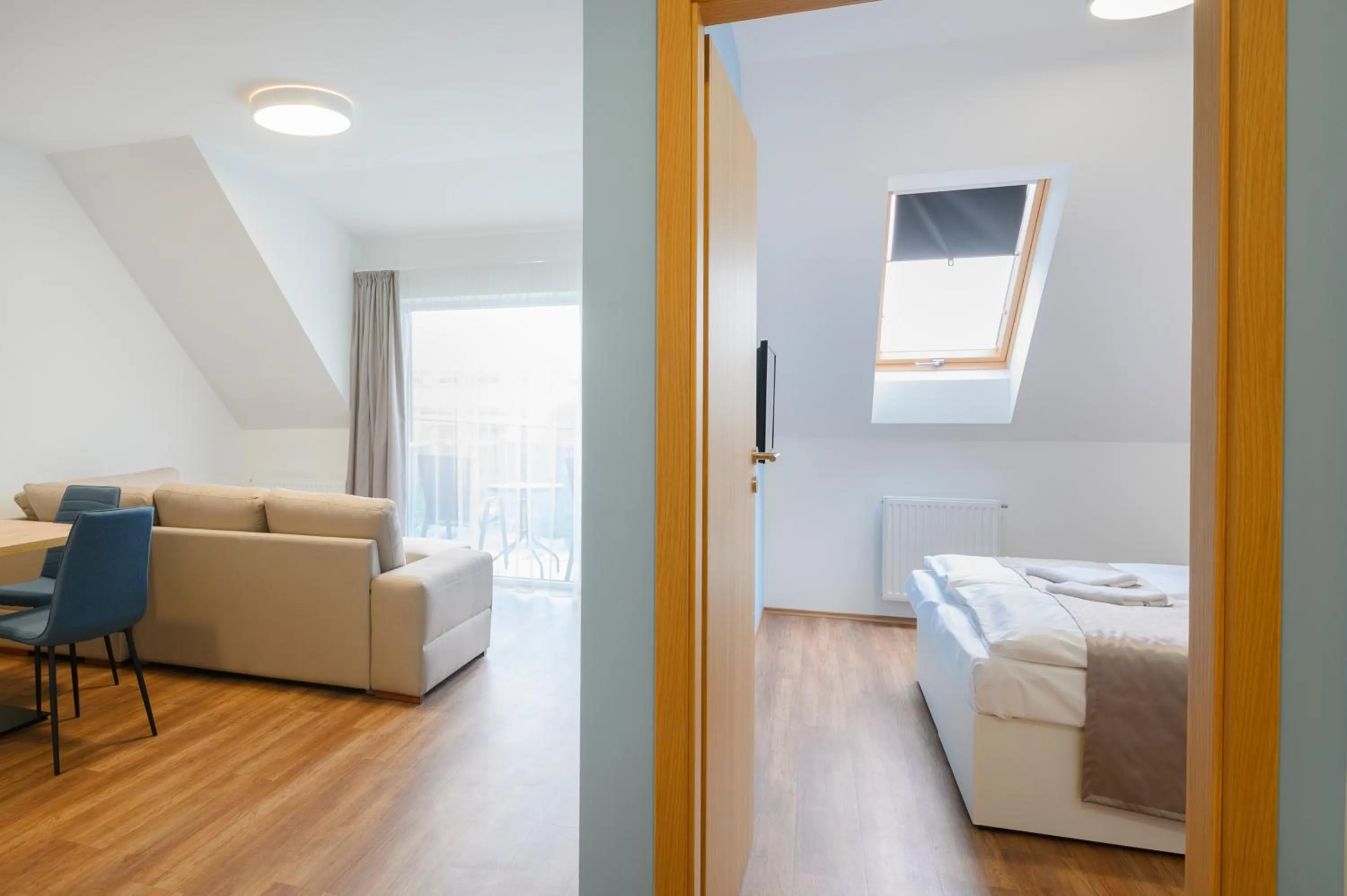 Living room in Berill Suites