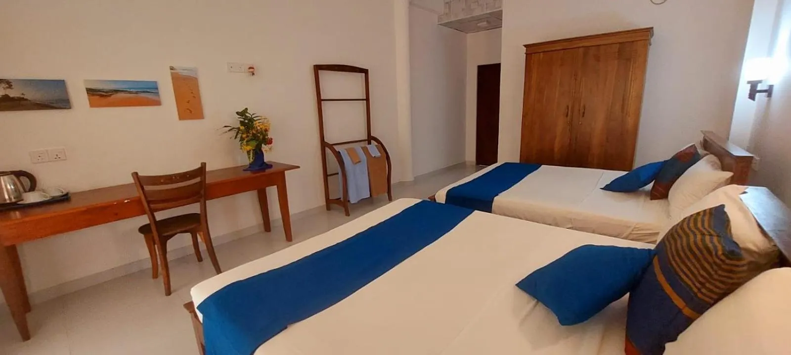 Bed in Turtle Paradise Villa