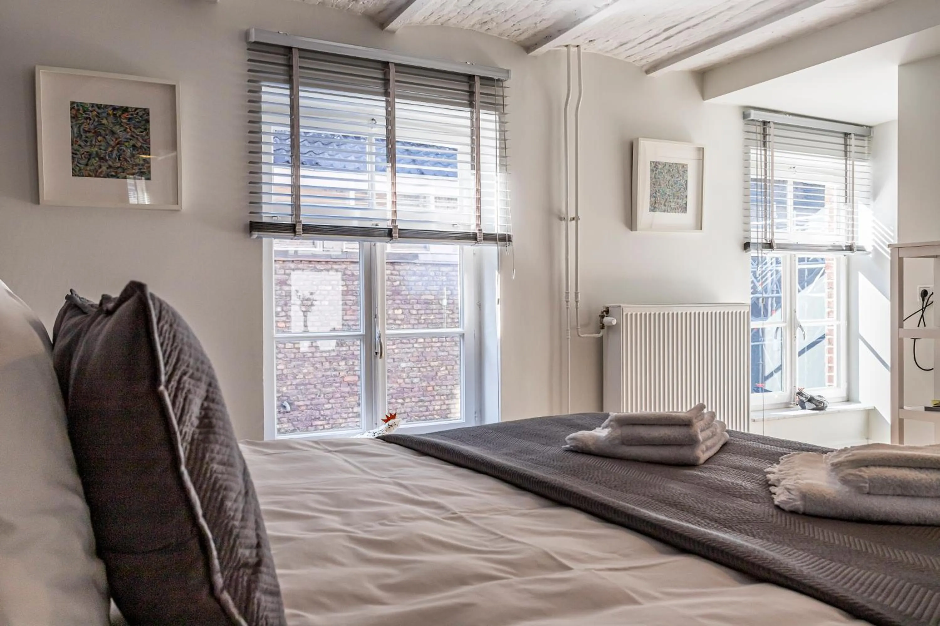 Bedroom, Bed in B&B Gracht 62