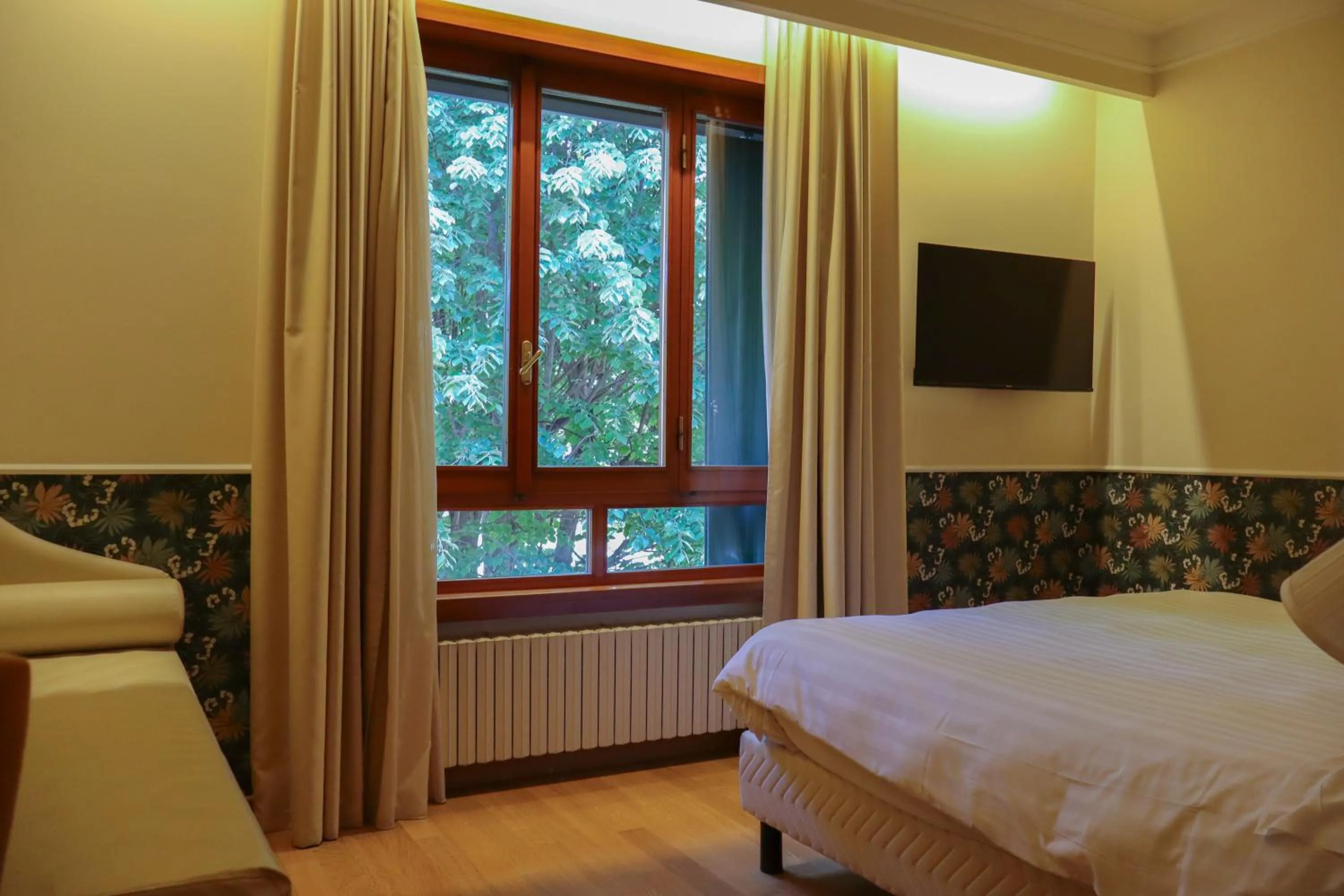 Bed in Monica Hotel Fiera