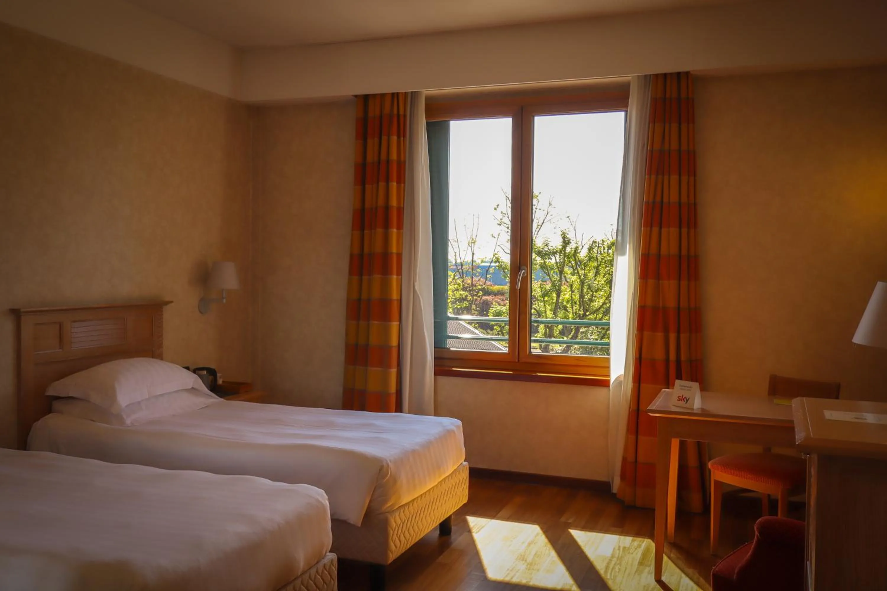 Bed in Monica Hotel Fiera