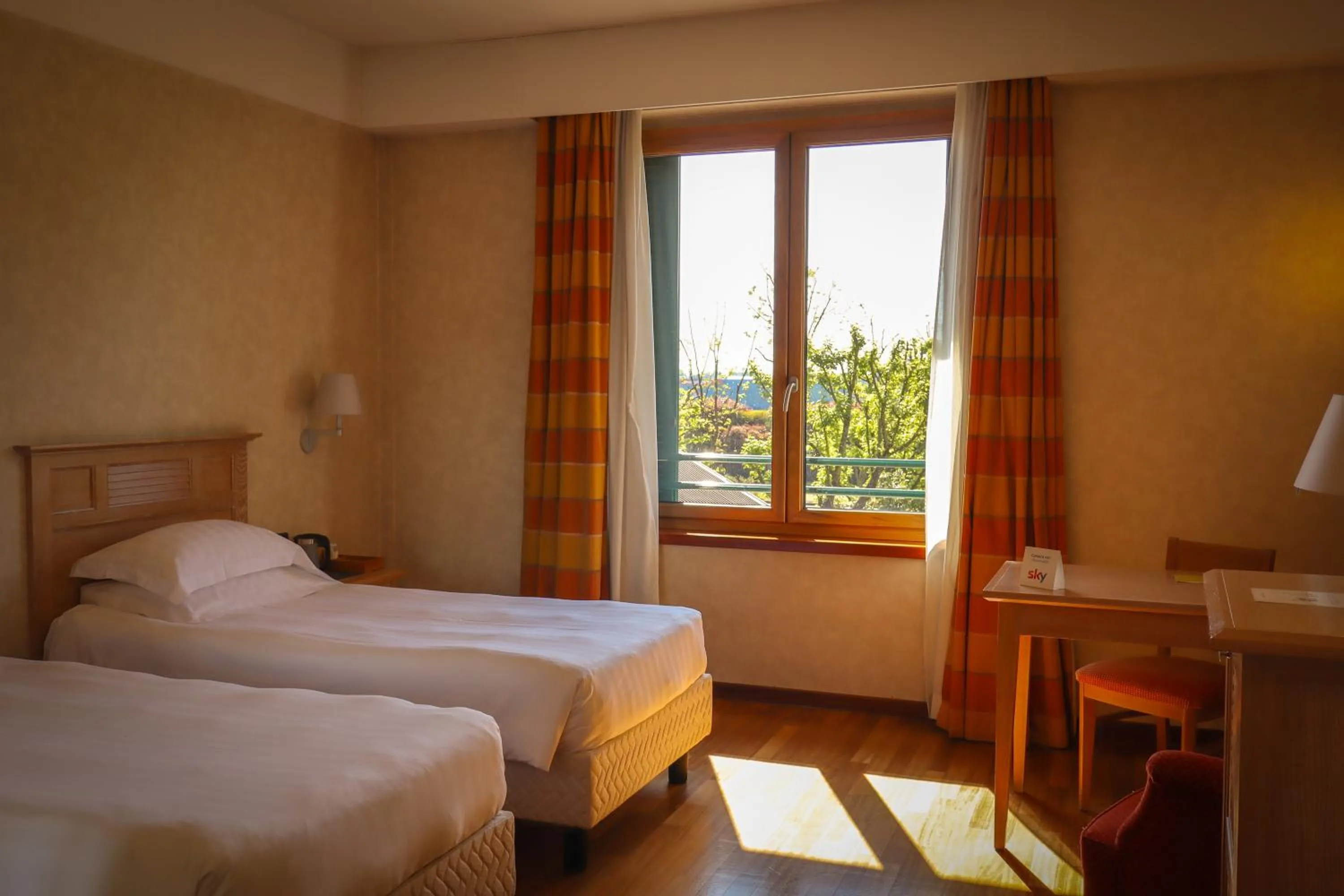 Bed in Monica Hotel Fiera