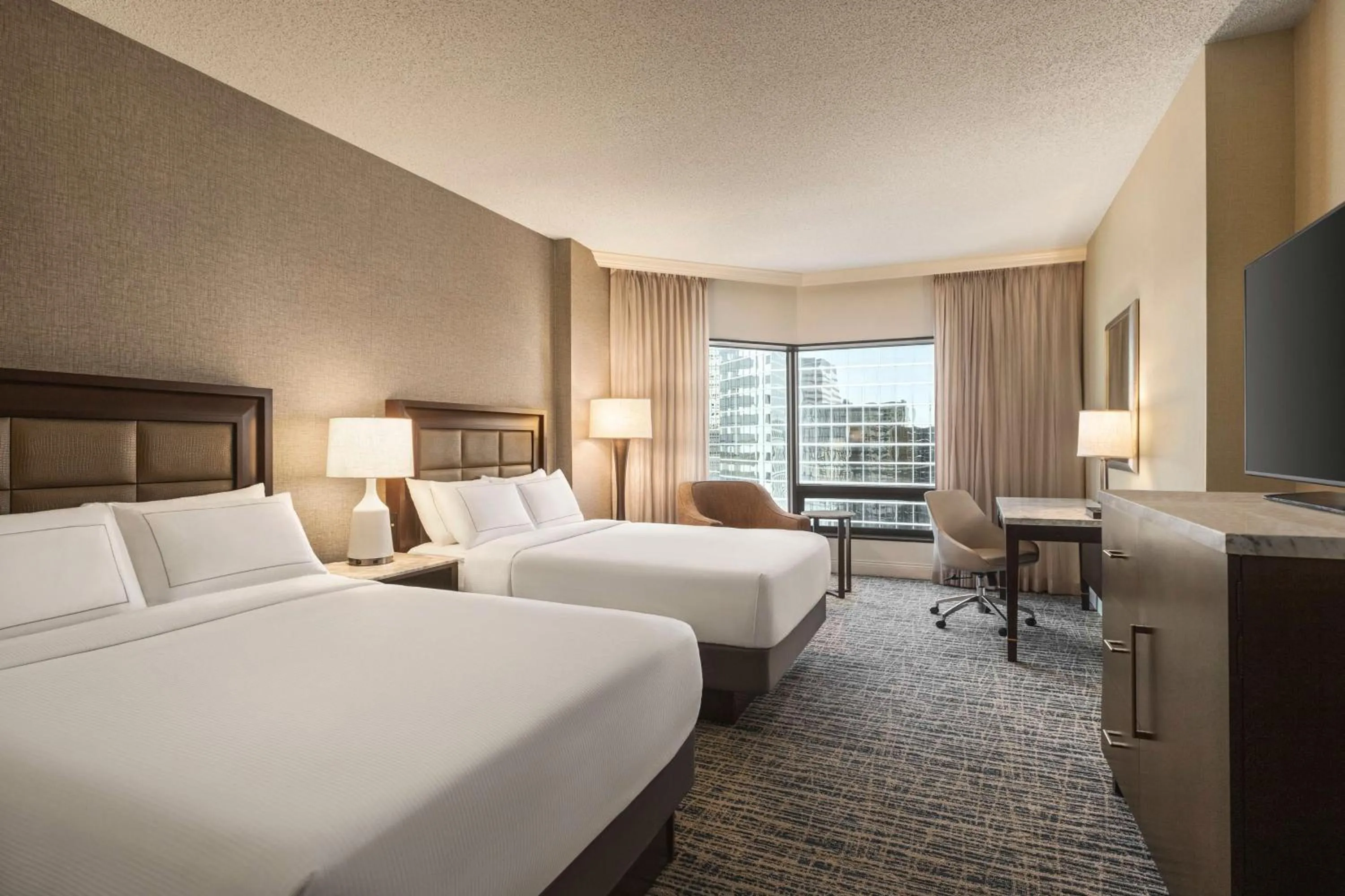 Bedroom, Bed in Hilton Tampa Downtown