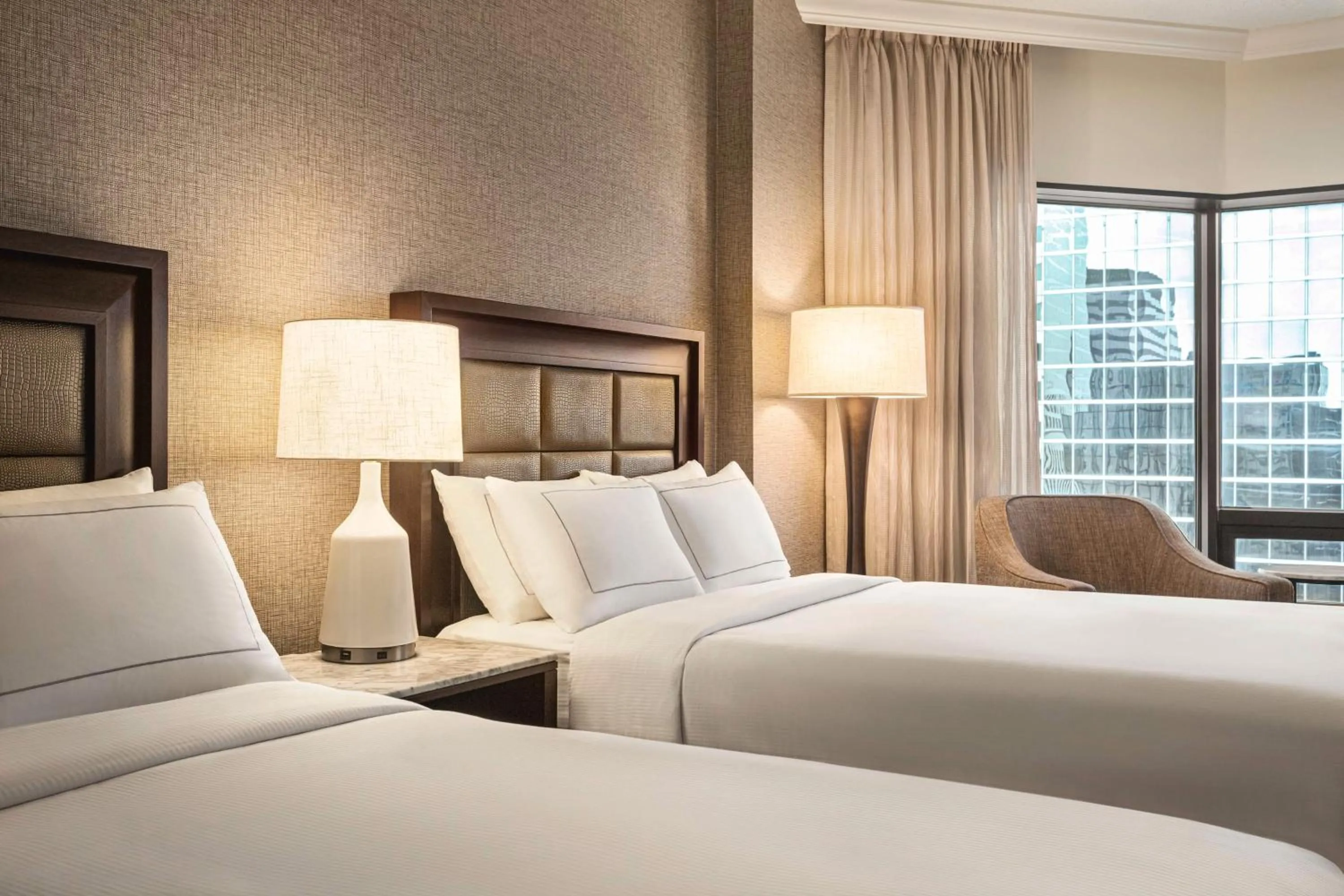 View (from property/room), Bed in Hilton Tampa Downtown