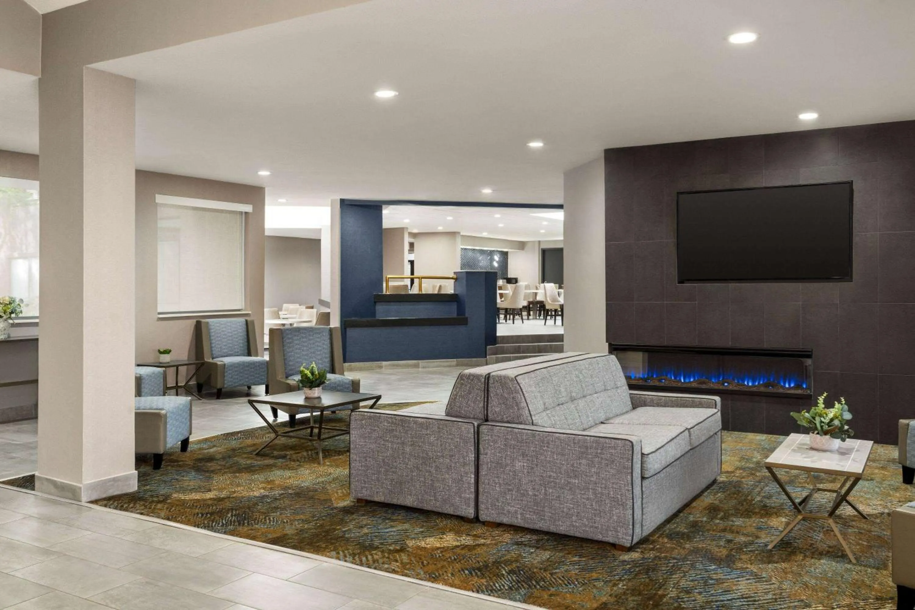 Lobby or reception in La Quinta by Wyndham Round Rock North