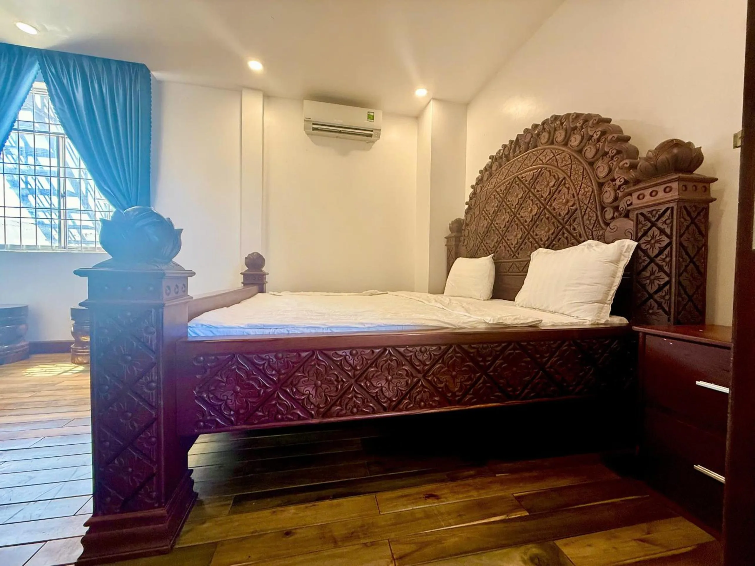 Bed in Khách sạn Tuyết Hiển