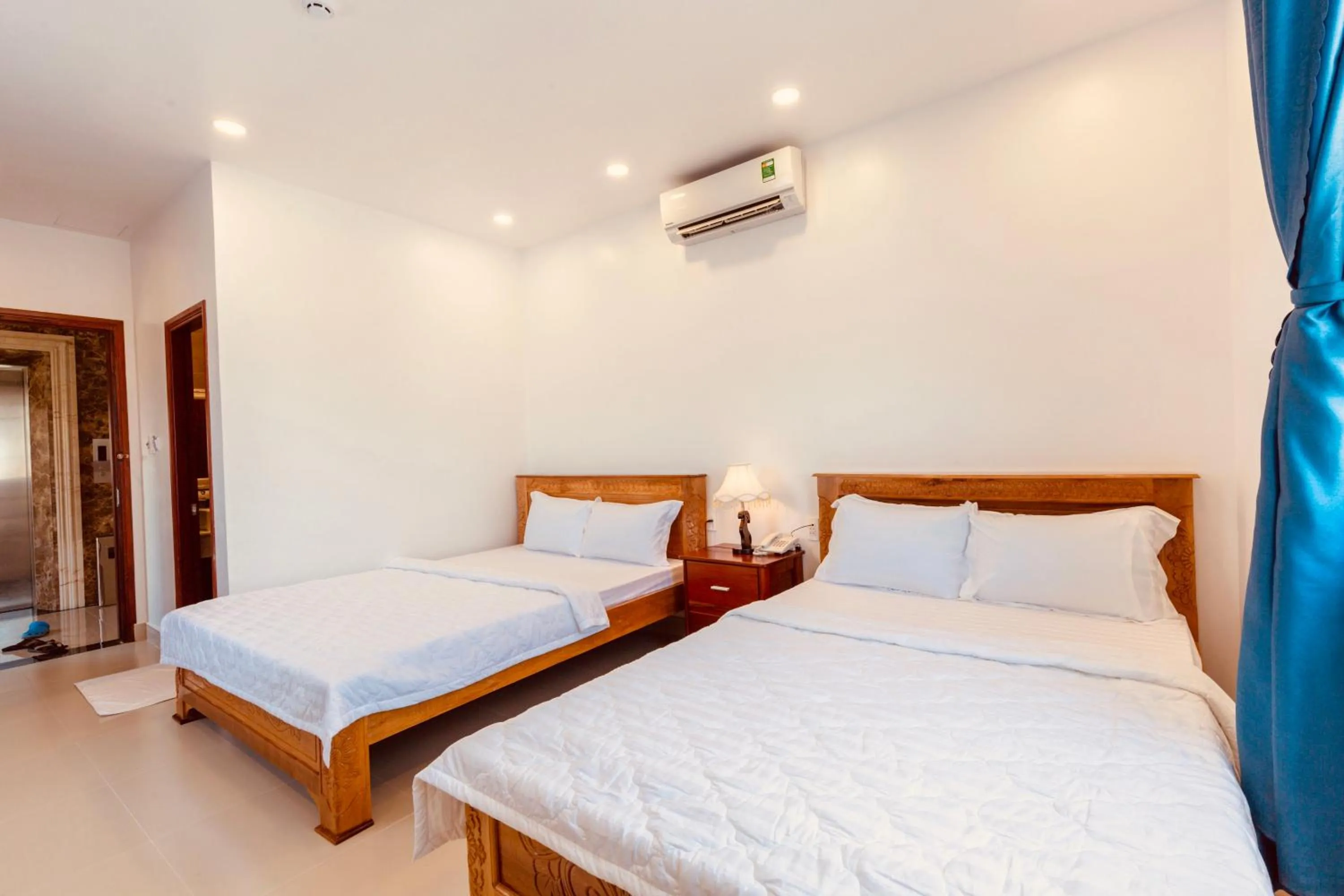 Bed in Khách sạn Tuyết Hiển