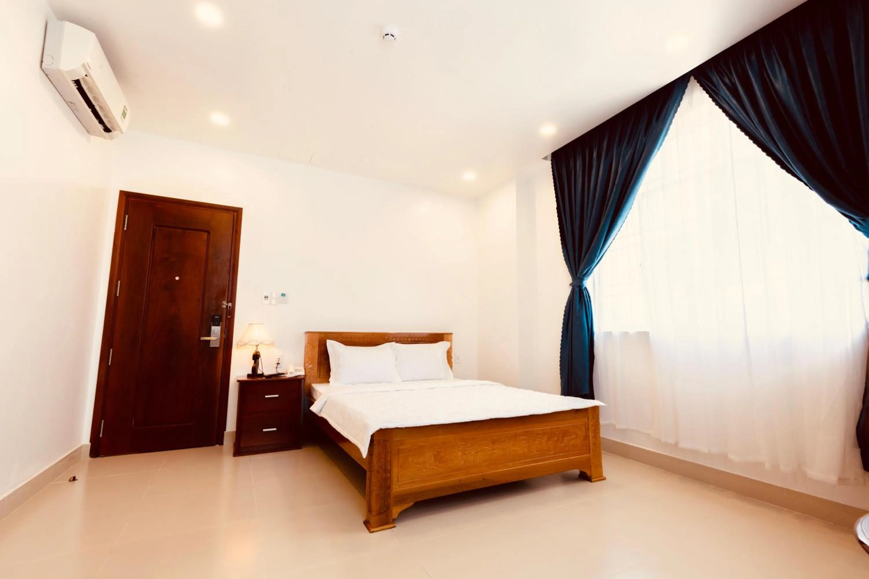 Bed in Khách sạn Tuyết Hiển