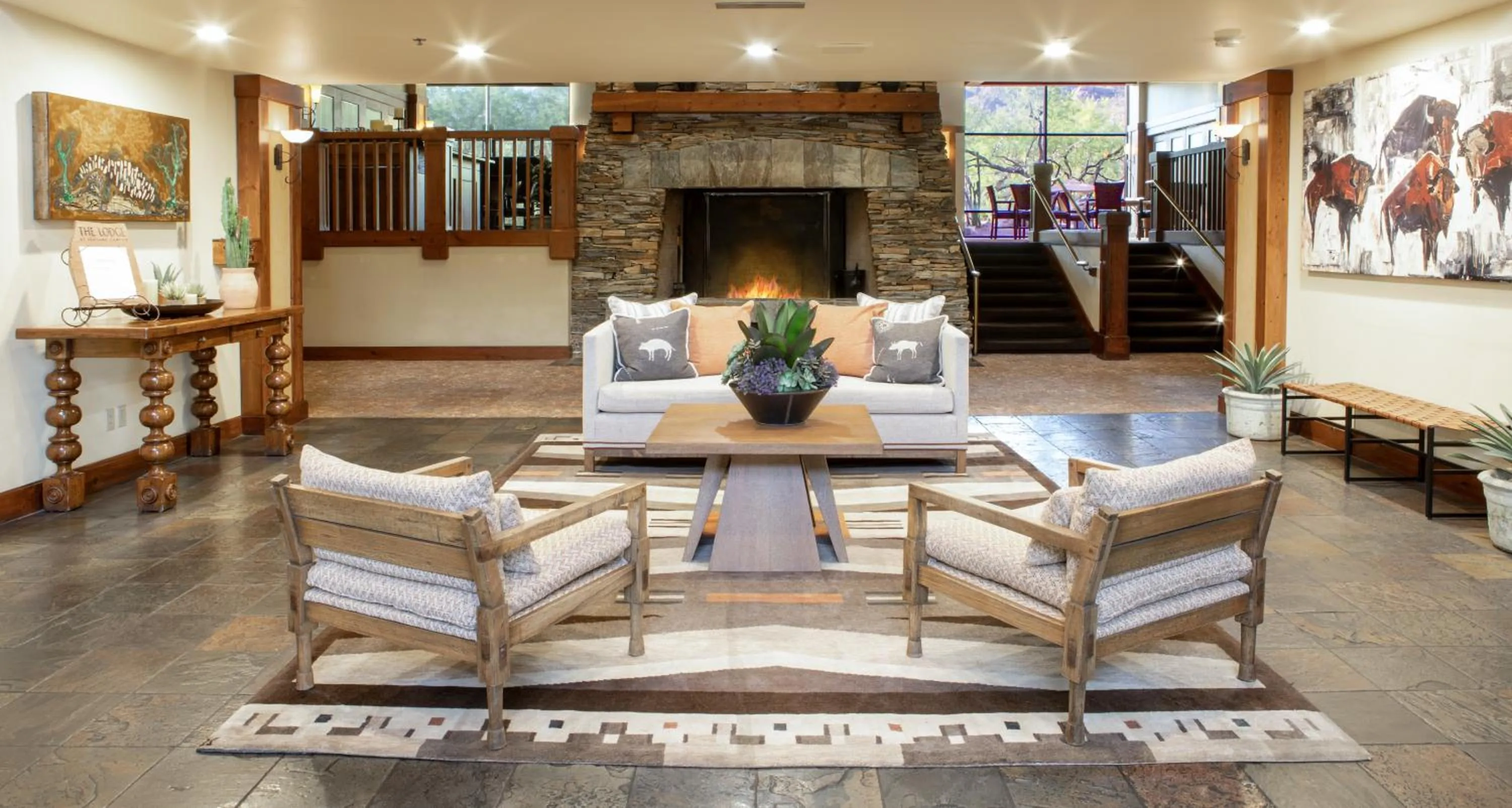 Living room in Ventana Canyon Club and Lodge