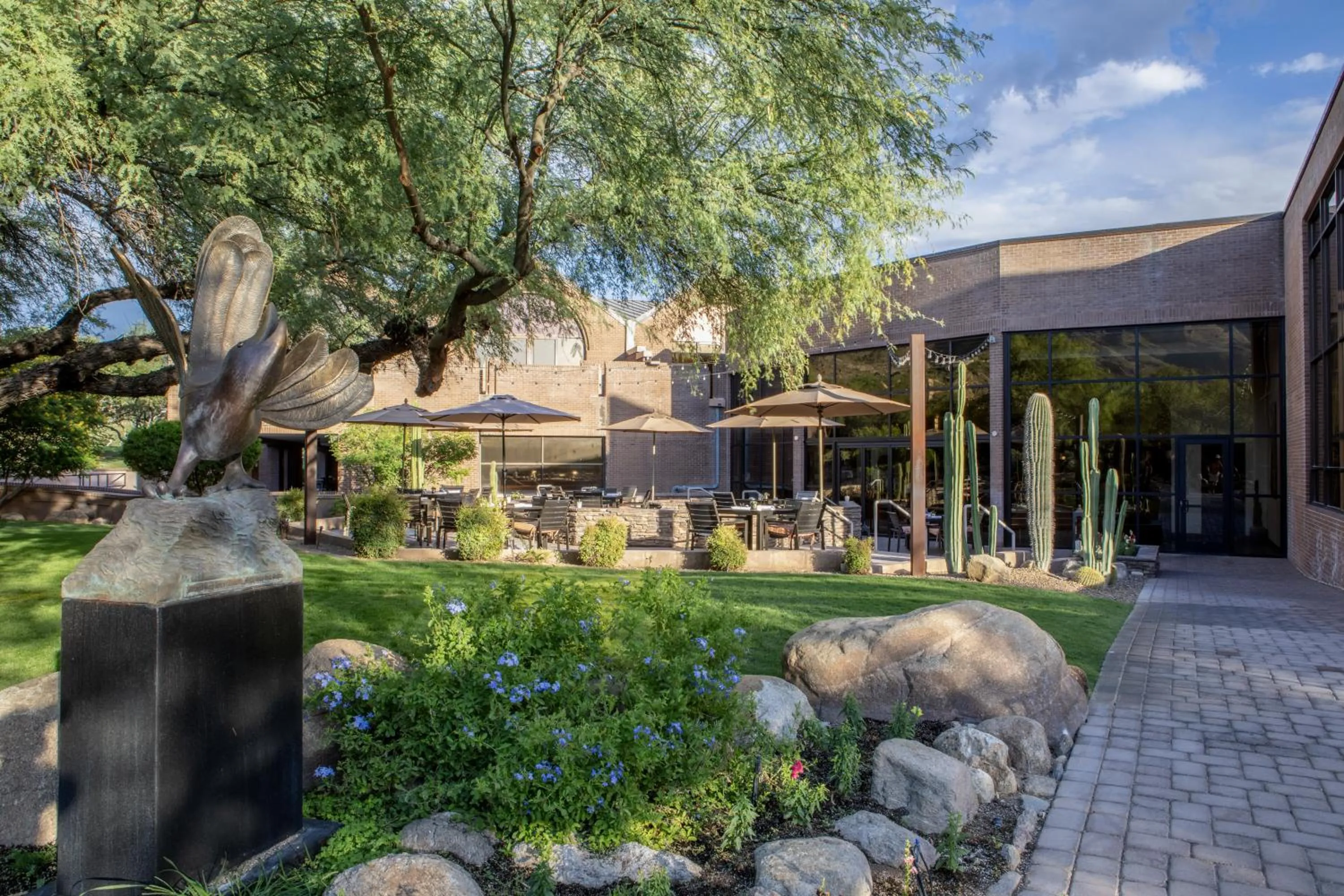 Patio in Ventana Canyon Club and Lodge