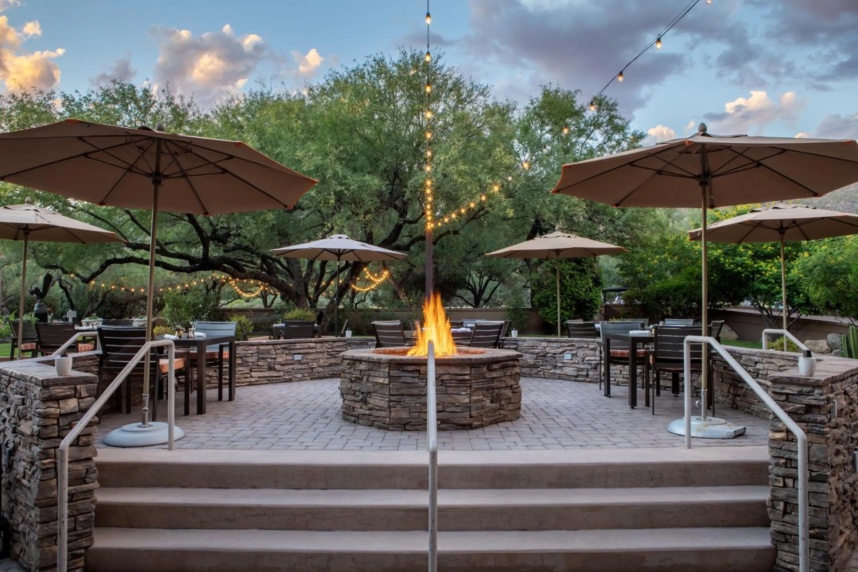 Patio in Ventana Canyon Club and Lodge