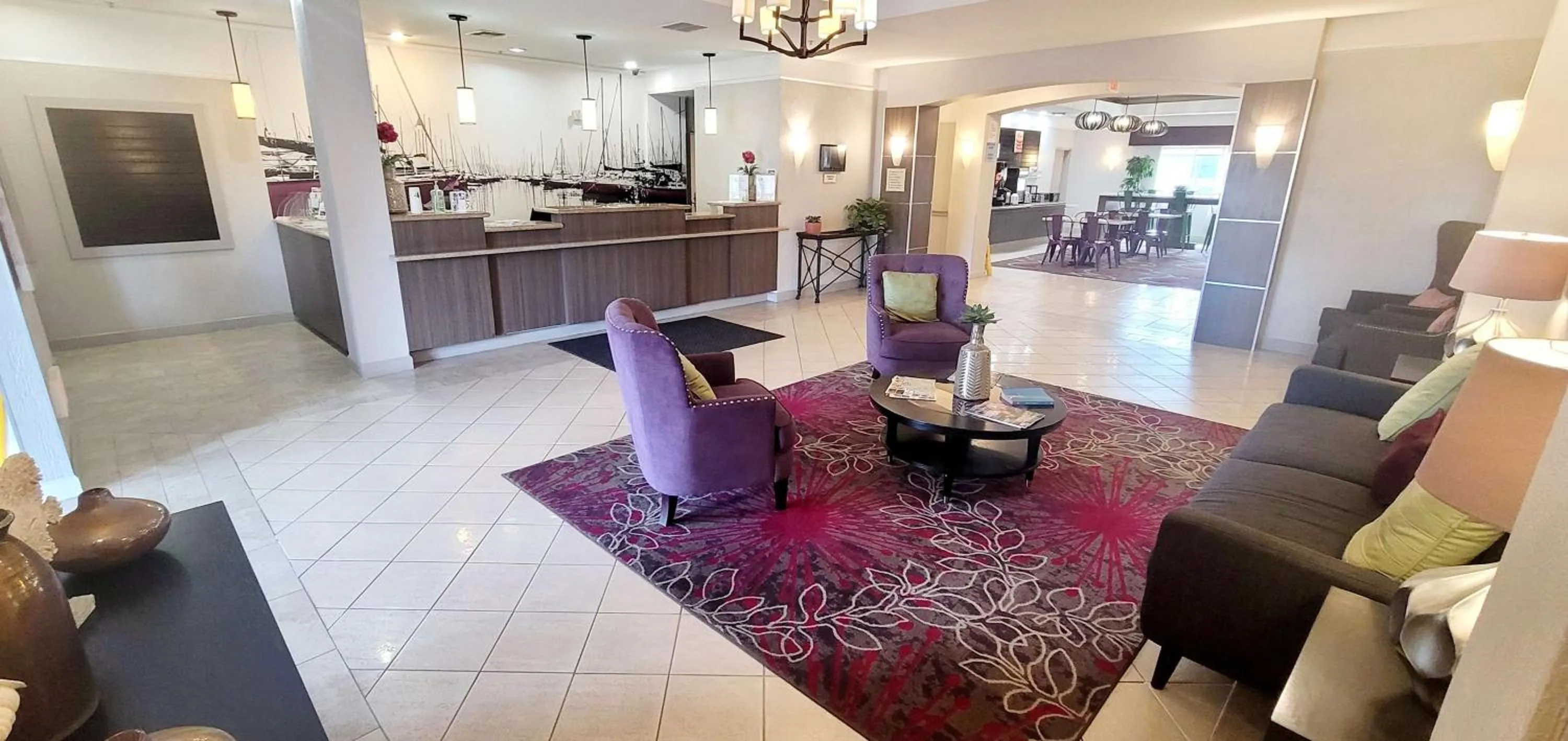Lobby or reception in Kemah Edgewater Hotel, SureStay Collection by Best Western