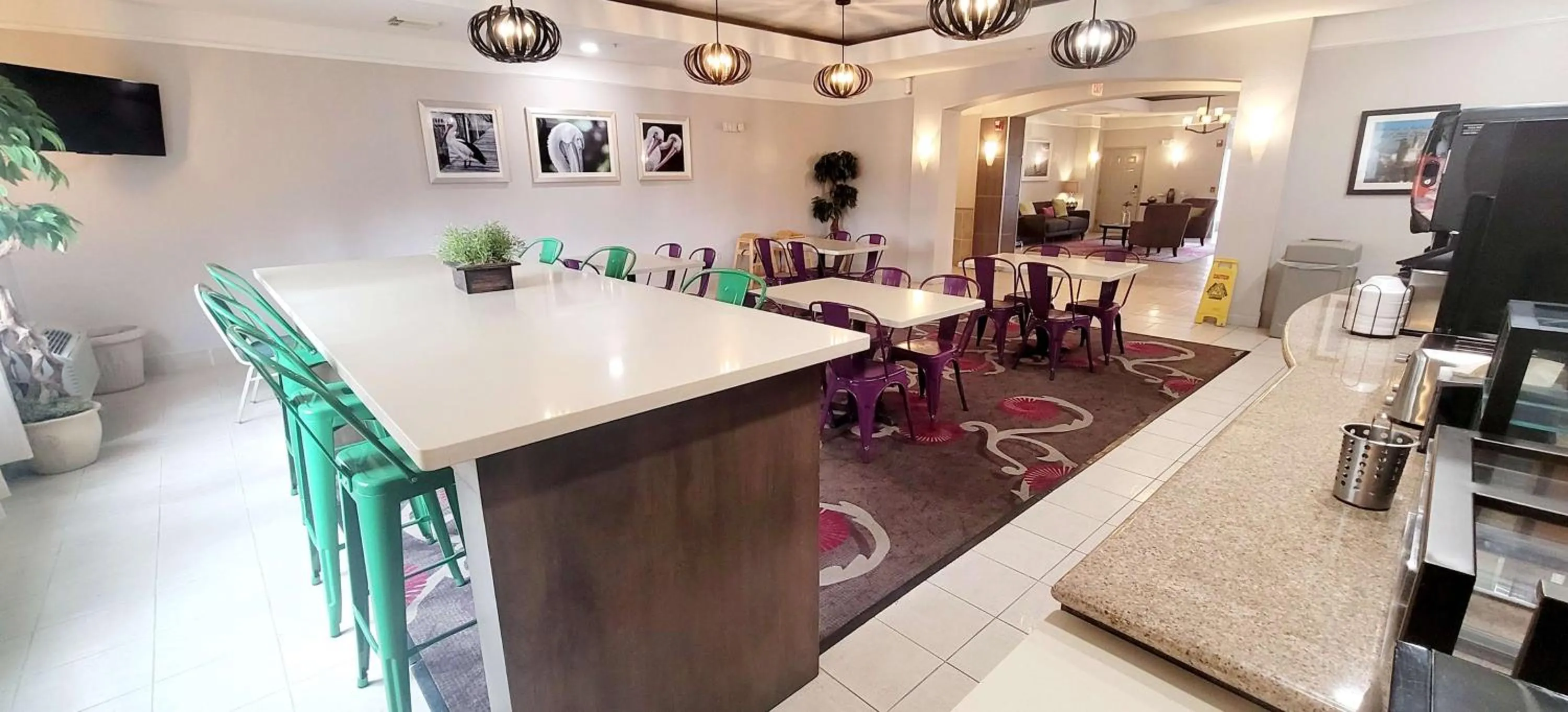 Breakfast in Kemah Edgewater Hotel, SureStay Collection by Best Western