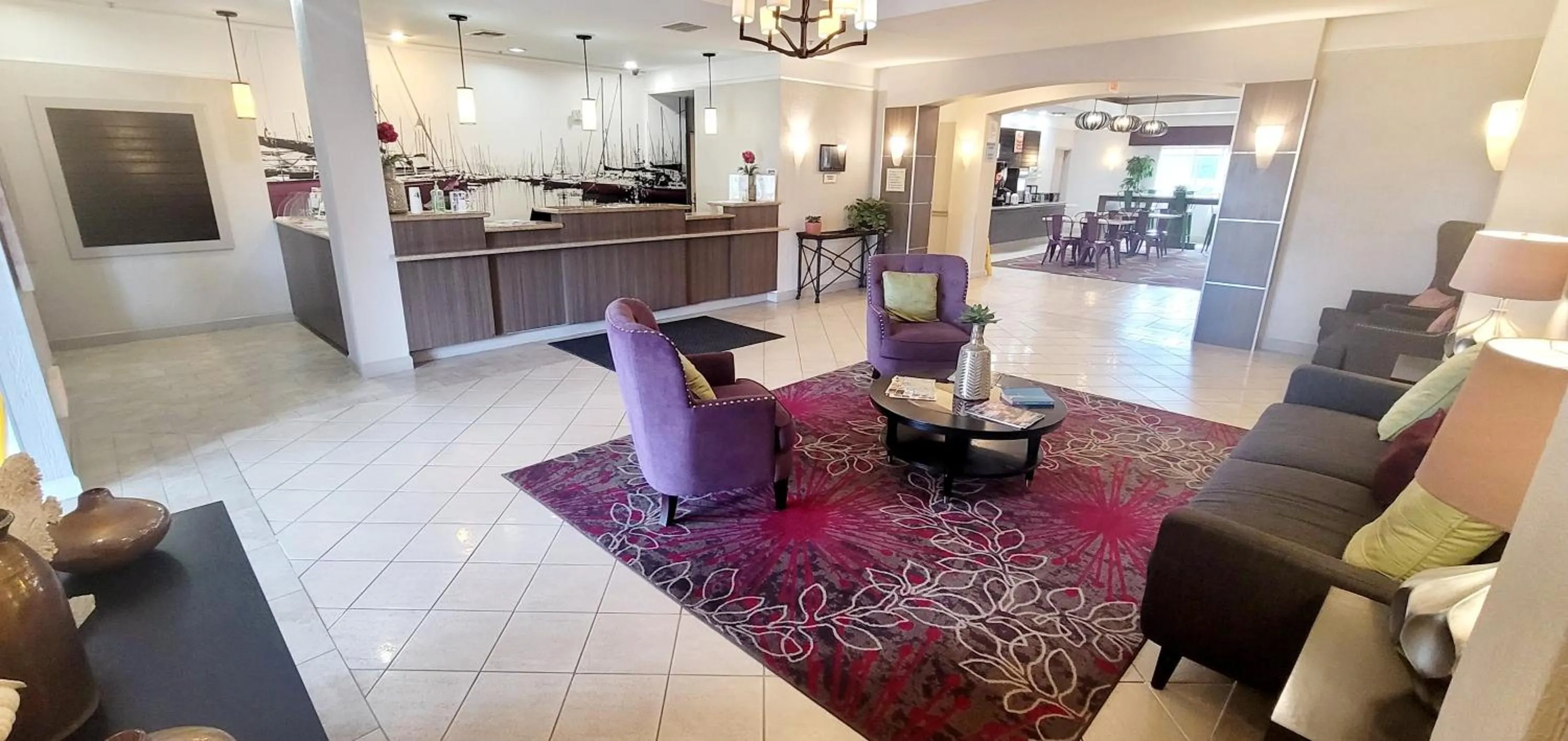 Lobby or reception in Kemah Edgewater Hotel, SureStay Collection by Best Western