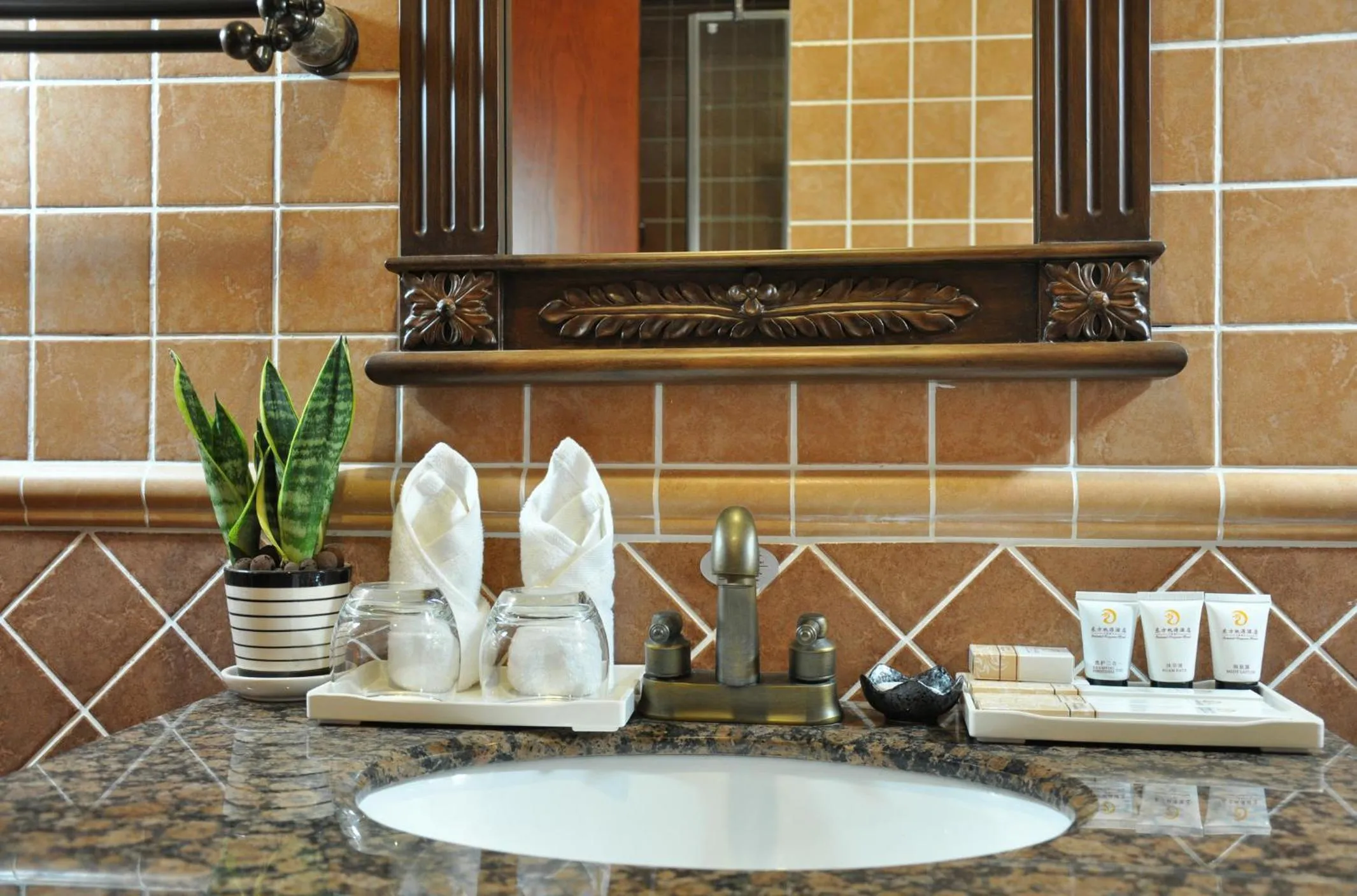 Decorative detail in Dayi Yihao hotel