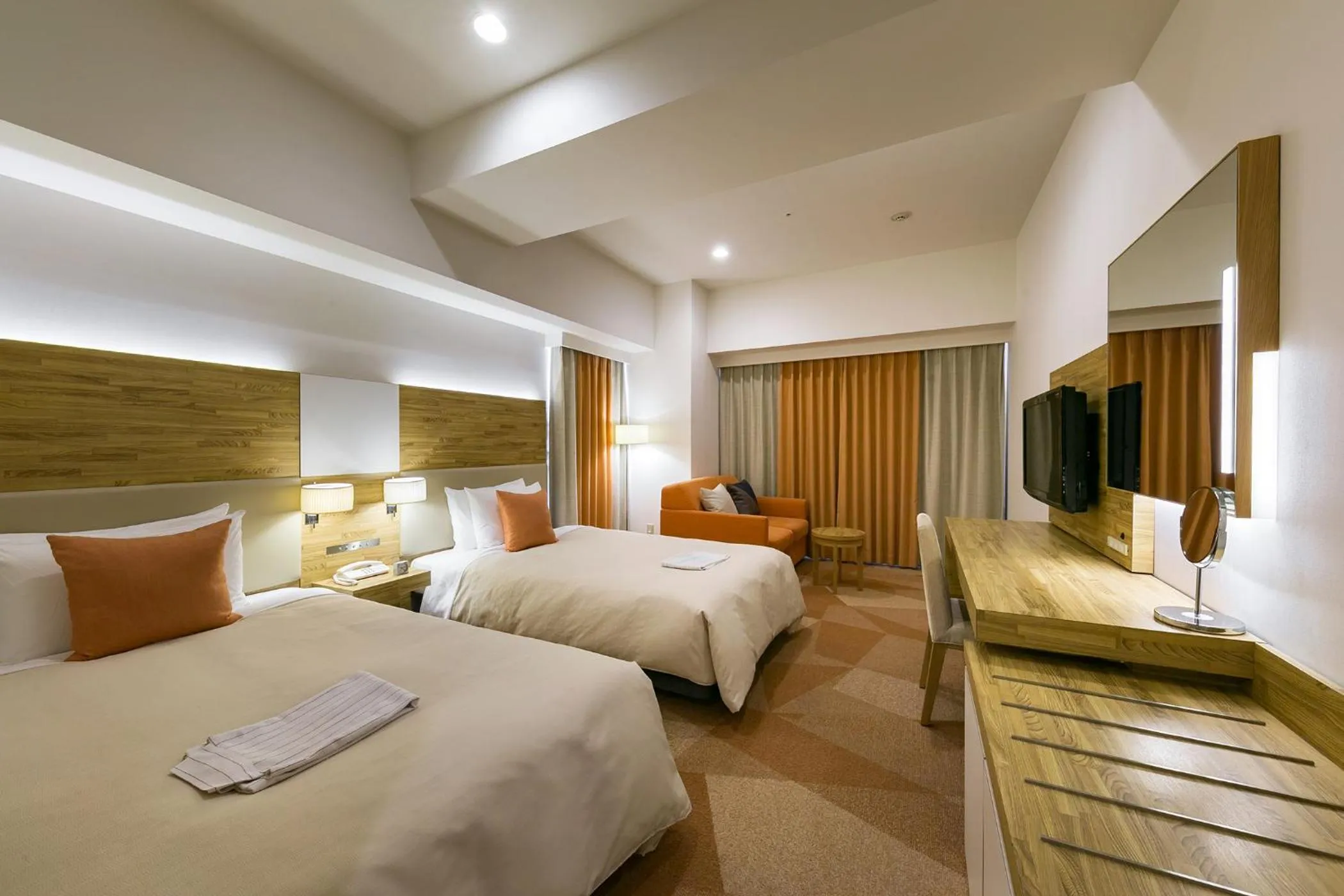 Photo of the whole room, Bed in Sotetsu Fresa Inn Nagano-Zenkojiguchi