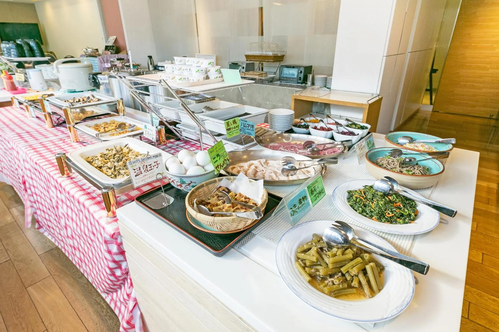 Buffet breakfast in Sotetsu Fresa Inn Nagano-Zenkojiguchi