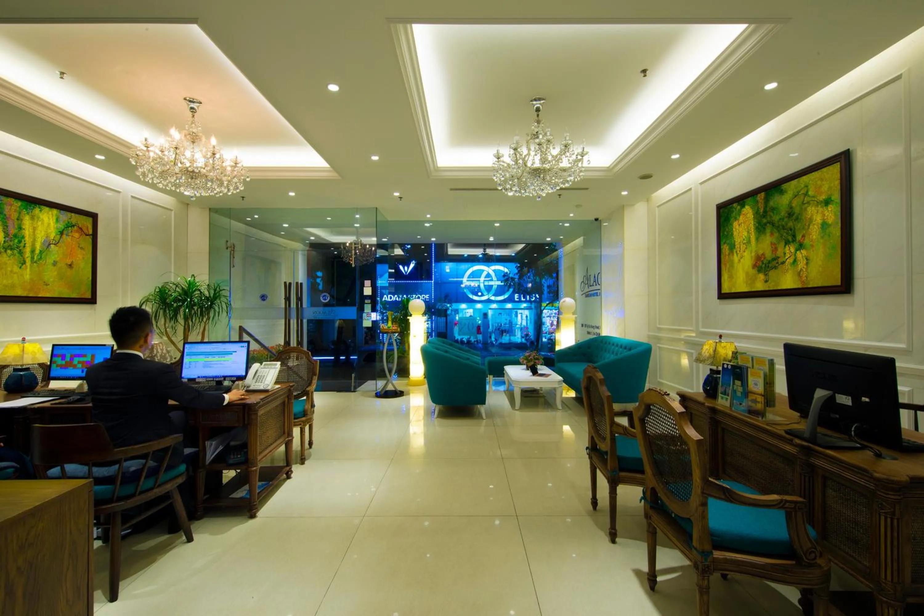 Lobby or reception in Alagon Saigon Hotel & Spa