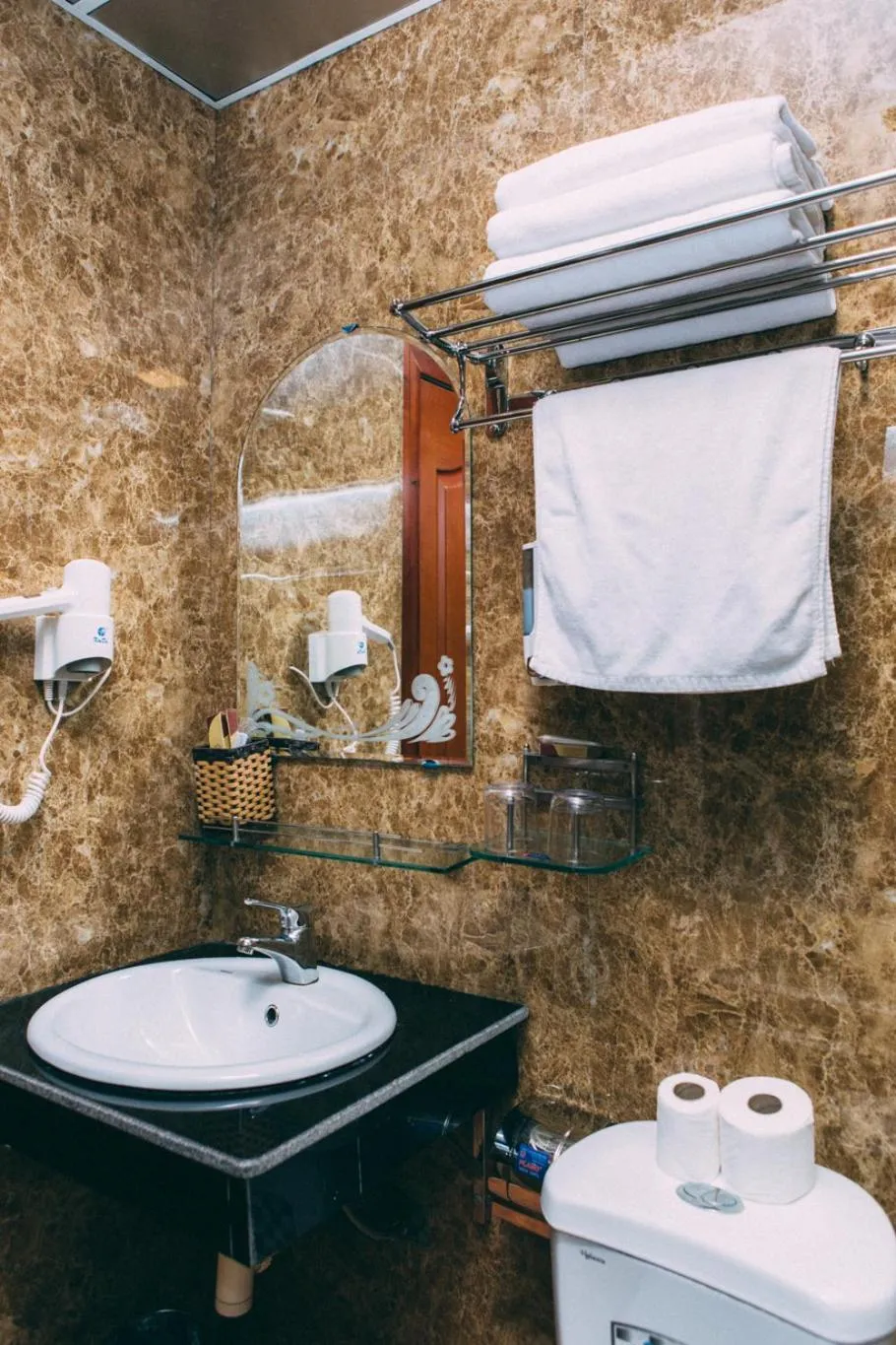 Bathroom in Sapa Unique Hotel