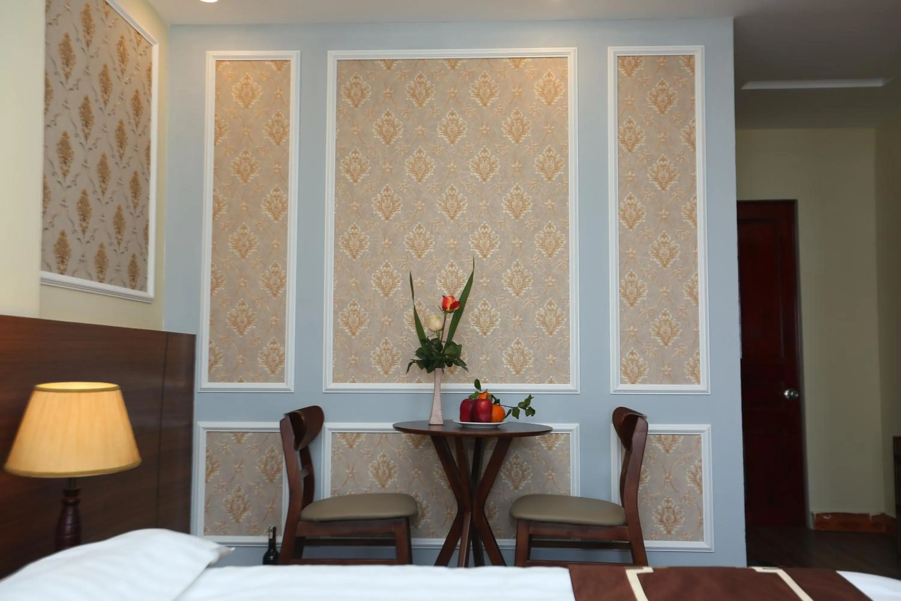 Bed in Sapa Unique Hotel