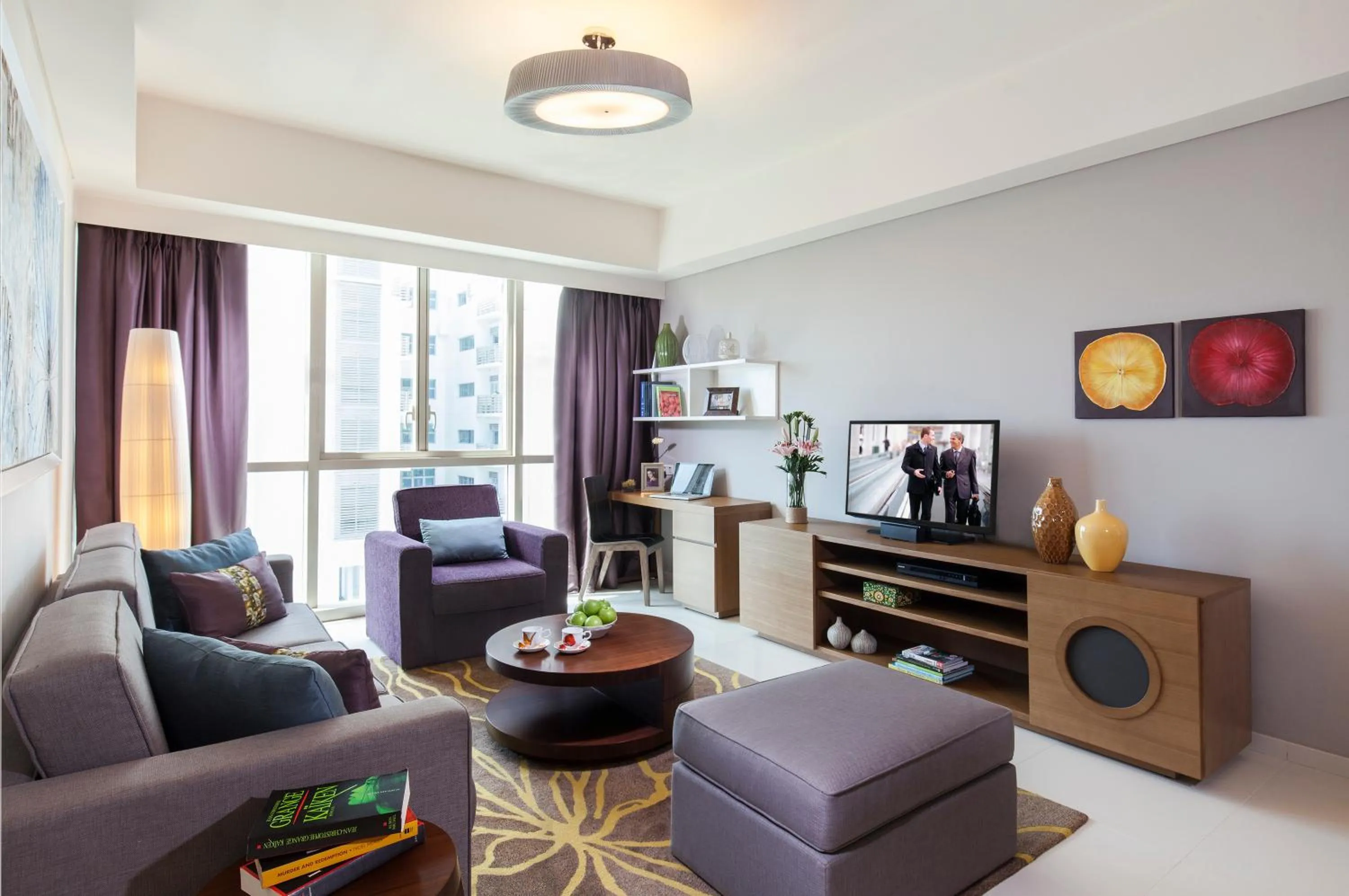 Living room in Somerset Vista Ho Chi Minh City