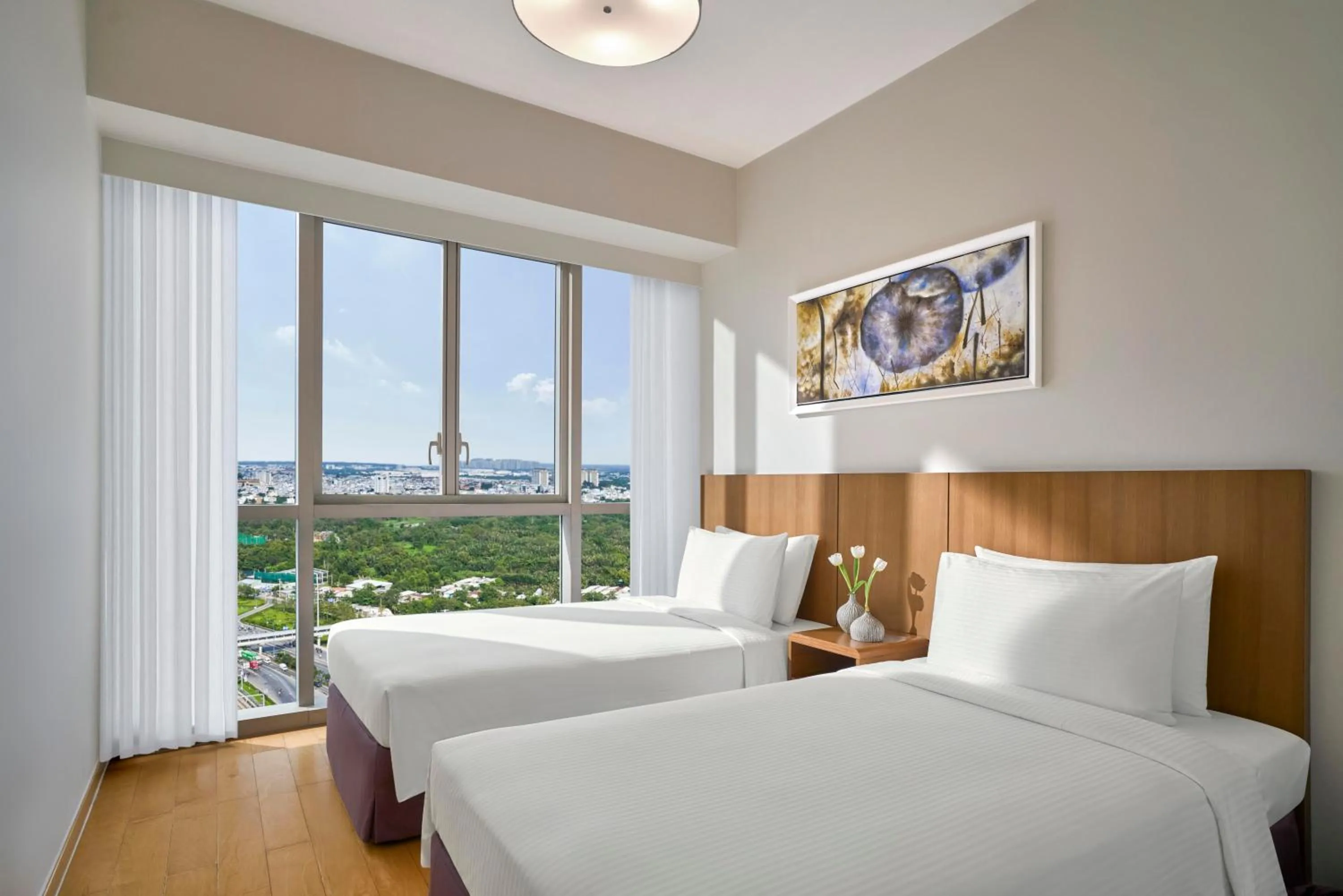 Bedroom, Bed in Somerset Vista Ho Chi Minh City