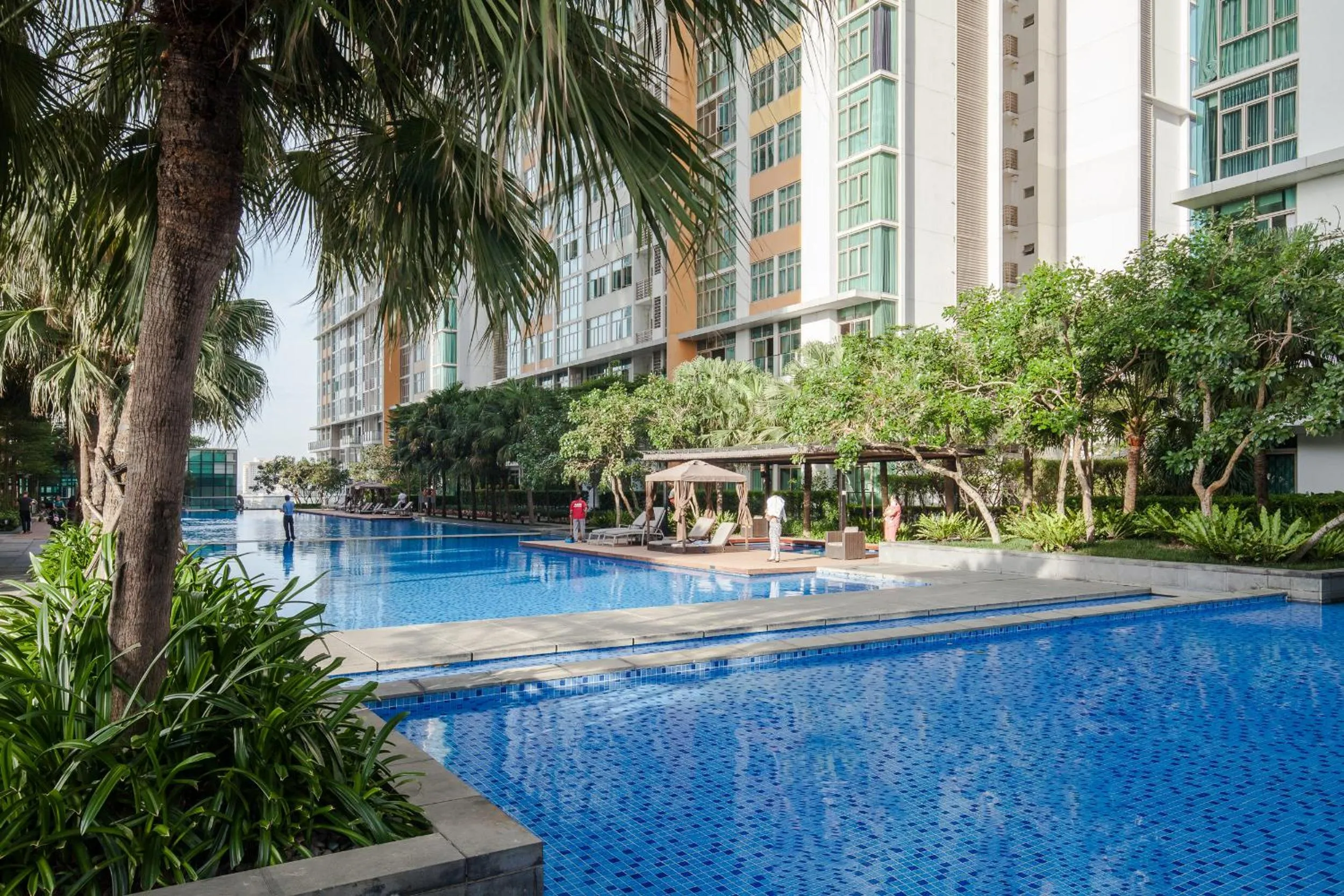 Swimming pool in Somerset Vista Ho Chi Minh City